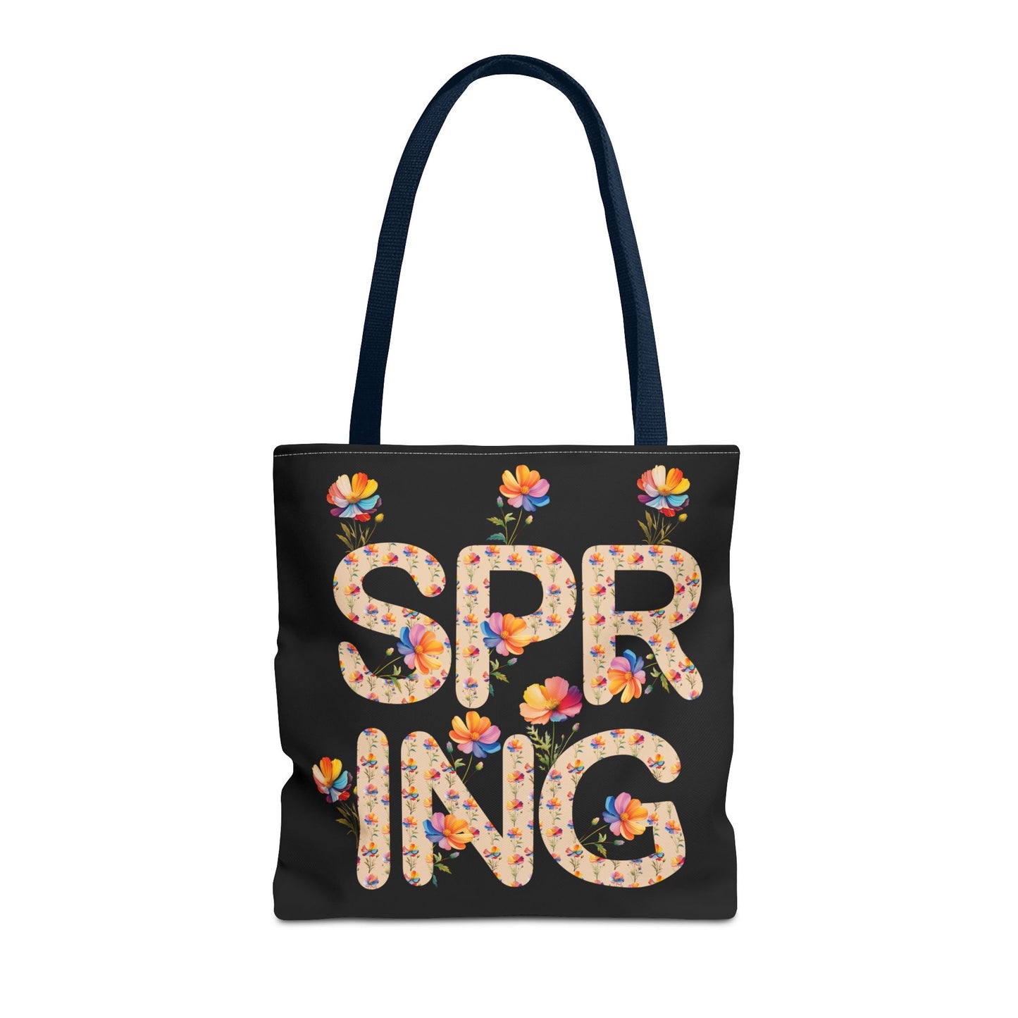 Spring Floral Tote Bag - Perfect for Everyday Use & Seasonal Outings