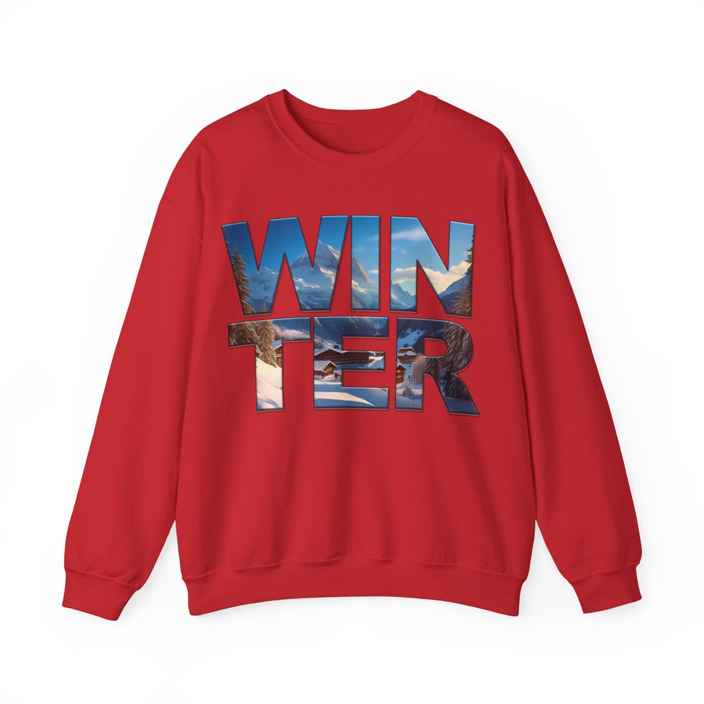 Winter Graphic Crewneck Sweatshirt