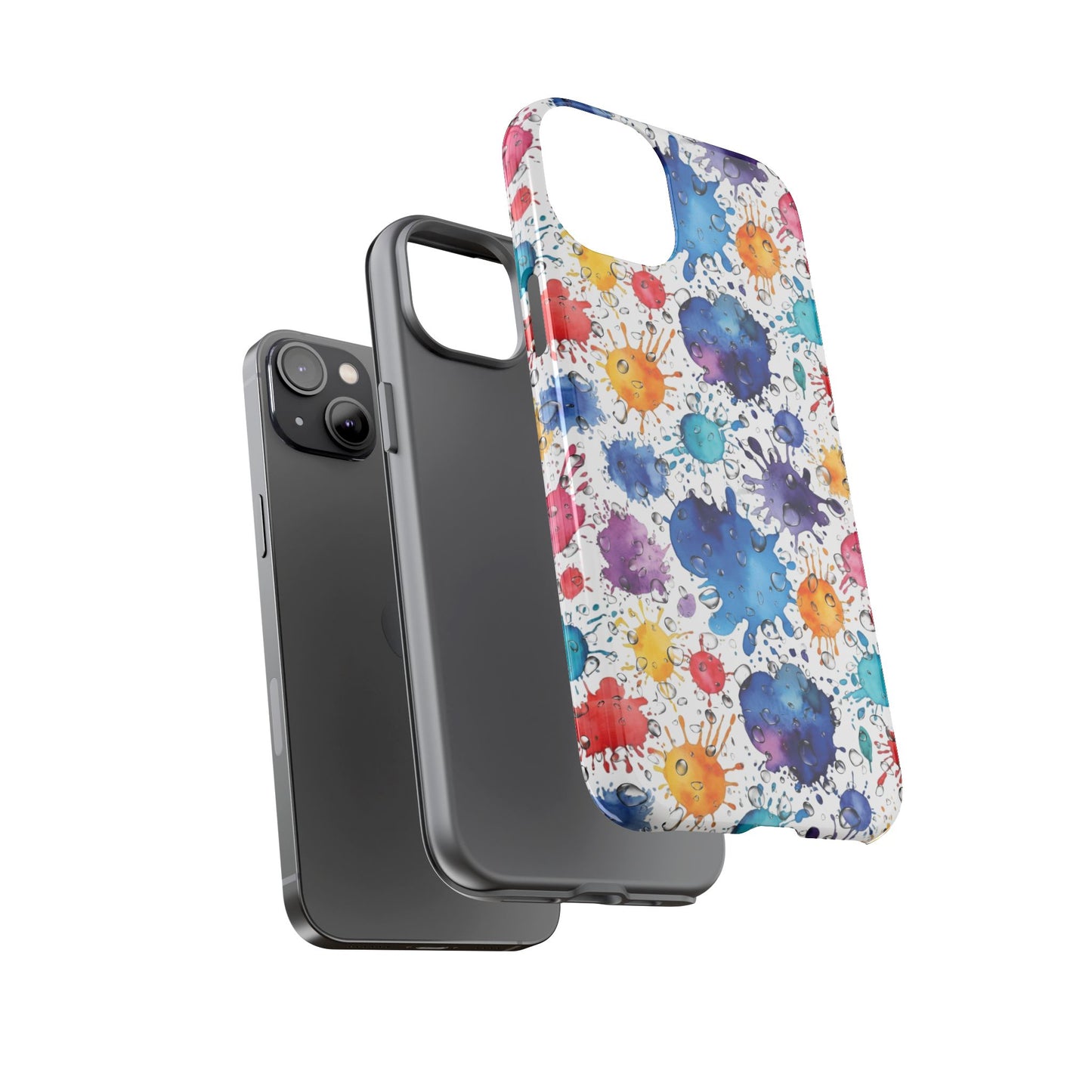 Phone Cases Abstract Colorful Splashes Tough Cases