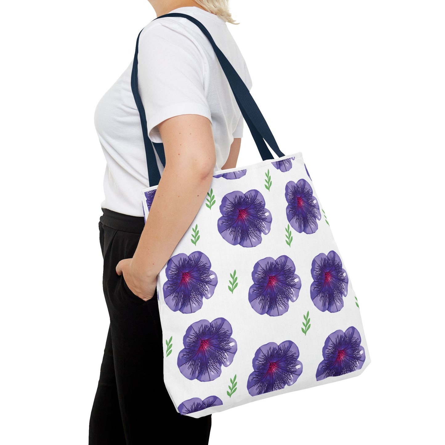 "Petunia" Tote Bag - Stylish Floral Design for Everyday Use