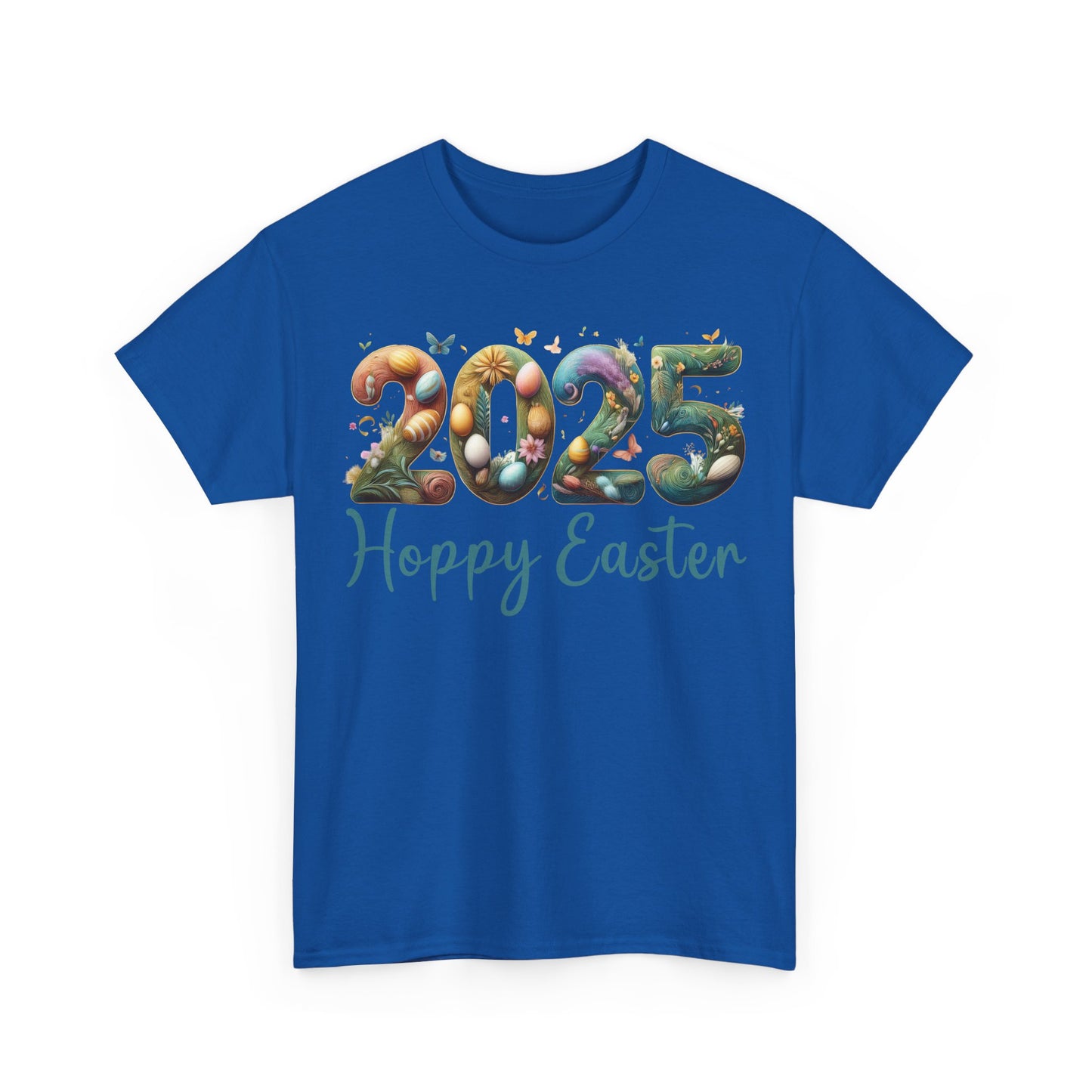 Easter 2025 Unisex Tee - Hoppy Easter Design