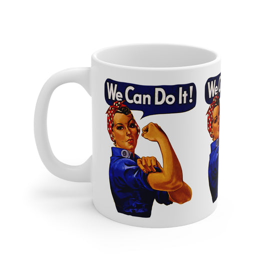 Empowerment Pop Art | Bold "We Can Do It" T-Shirts, Sweatshirts, Mugs & Wall Art for Inspiration - Empowering Ceramic Coffee Cups - Rosie the Riveter Design, Motivational Mug for Women, Perfect Gift for Friends, Birthday, [...]