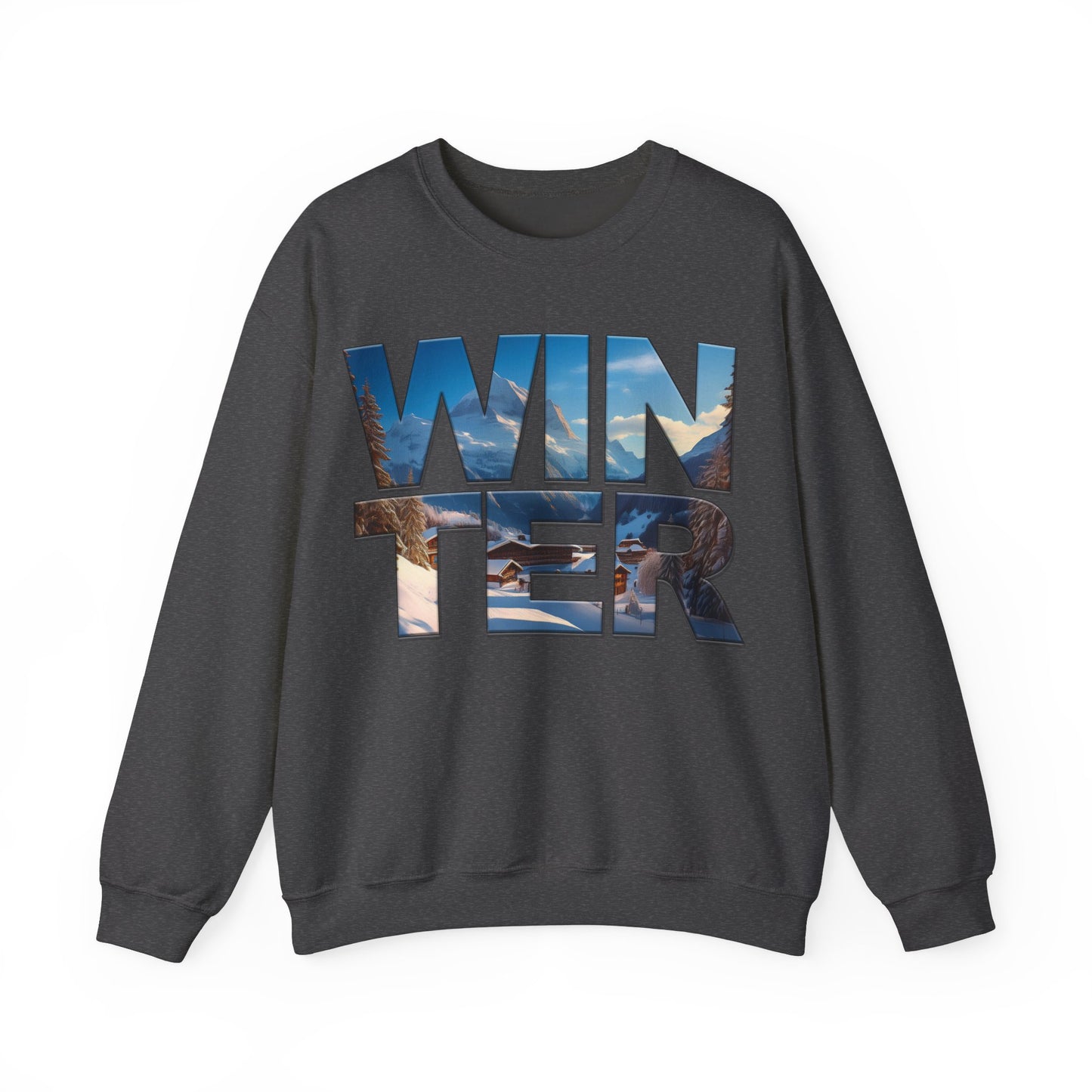 Winter Graphic Crewneck Sweatshirt