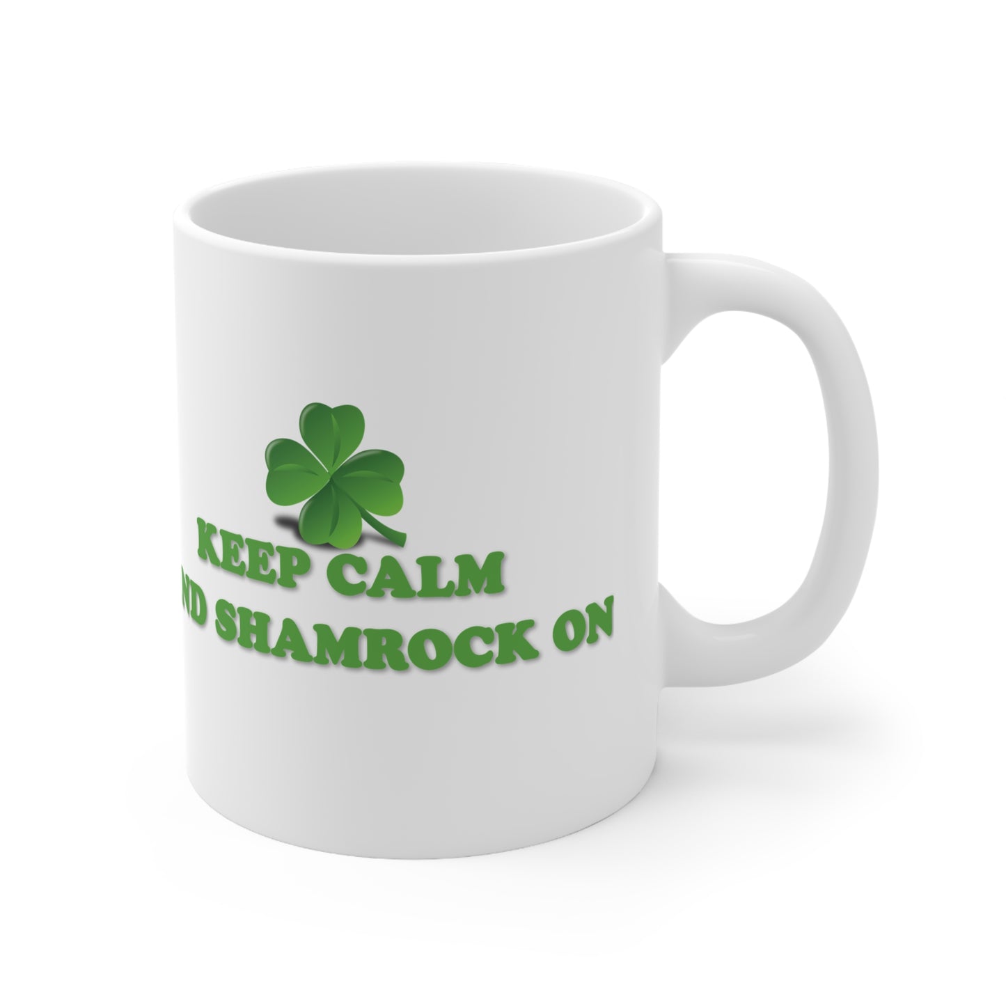 St Patrick's Day Mug - Keep Calm and Shamrock On