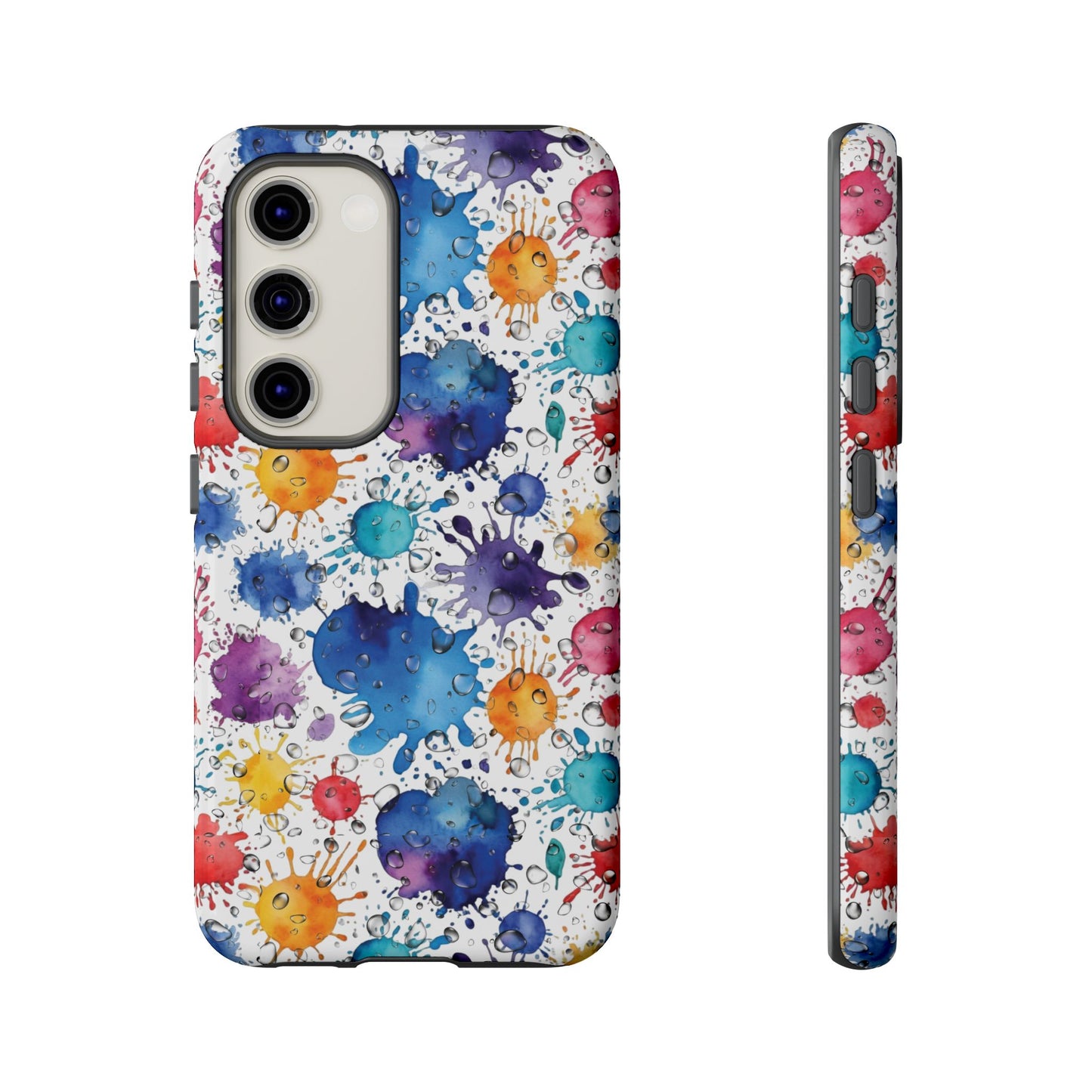 Phone Cases Abstract Colorful Splashes Tough Cases