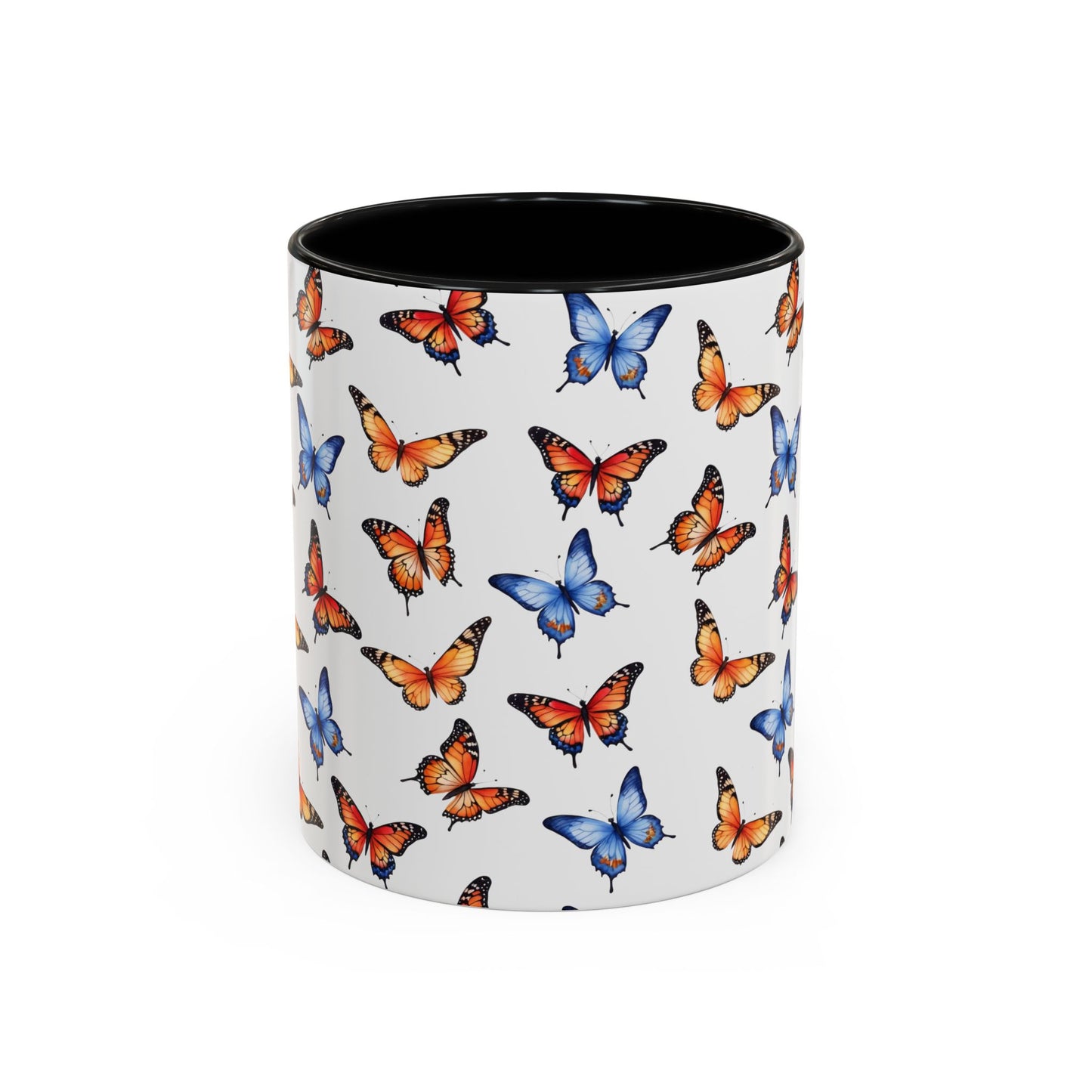 Coffee Mug: Butterfly Abstract Art Design