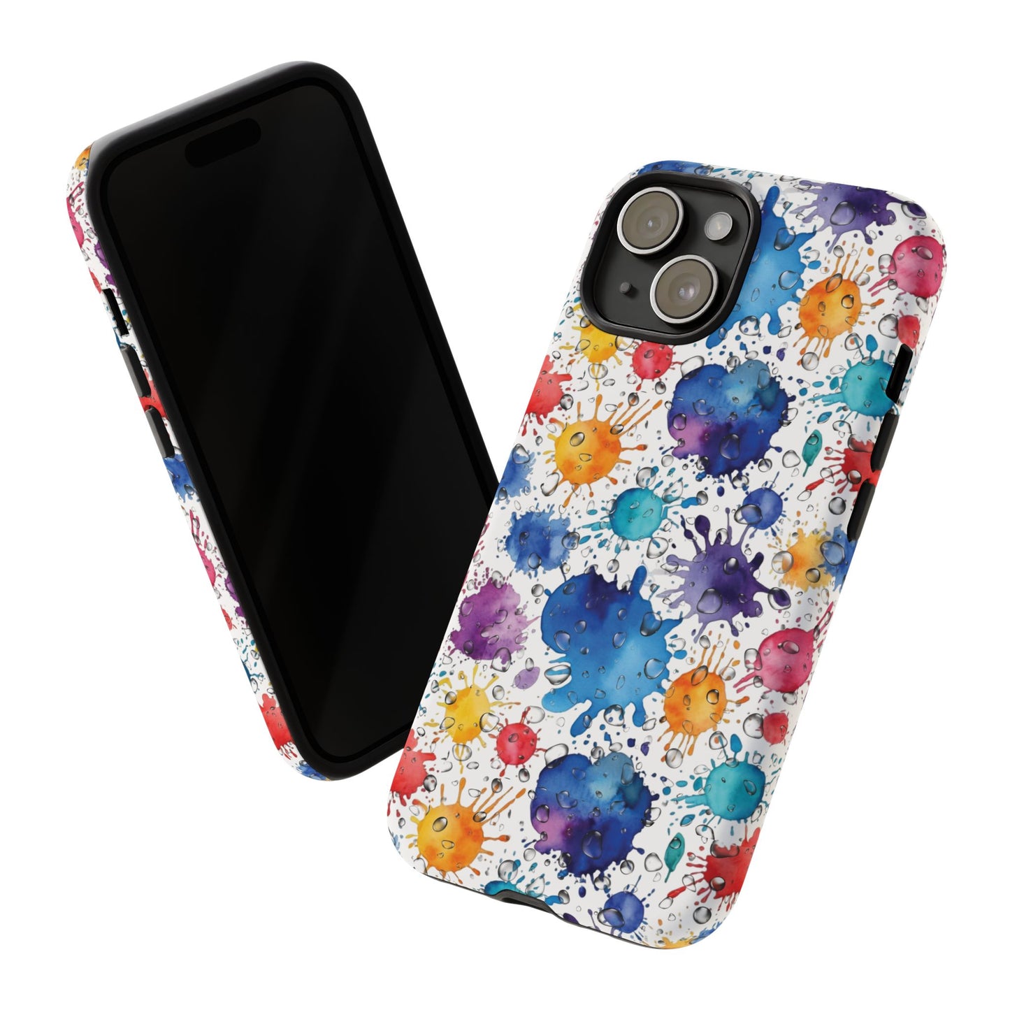 Phone Cases Abstract Colorful Splashes Tough Cases