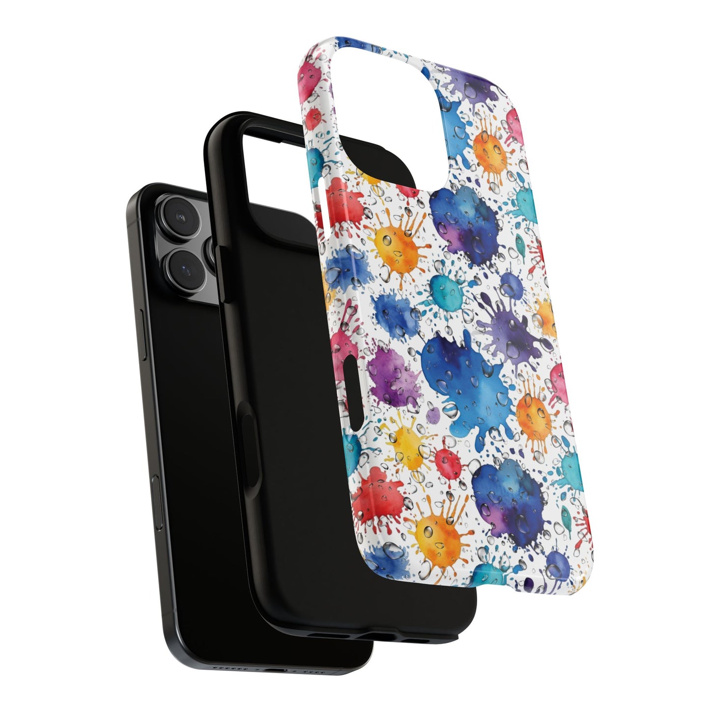 Phone Cases Abstract Colorful Splashes Tough Cases