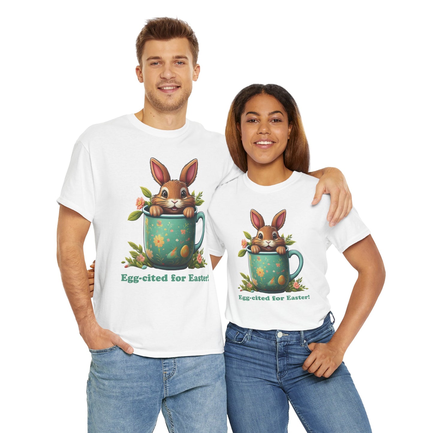Easter - Unisex Tee - Egg-cited for Easter!