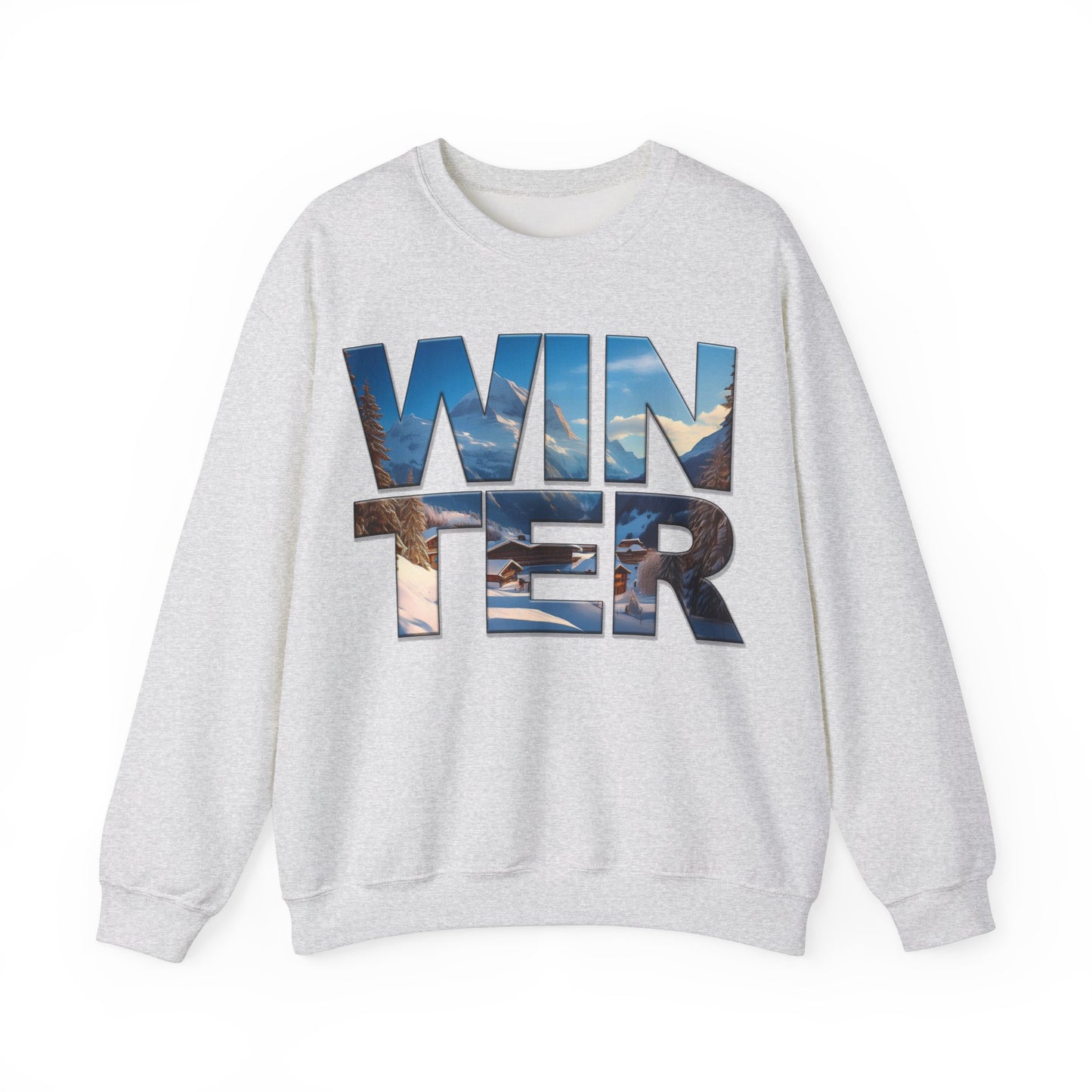 Winter Graphic Crewneck Sweatshirt