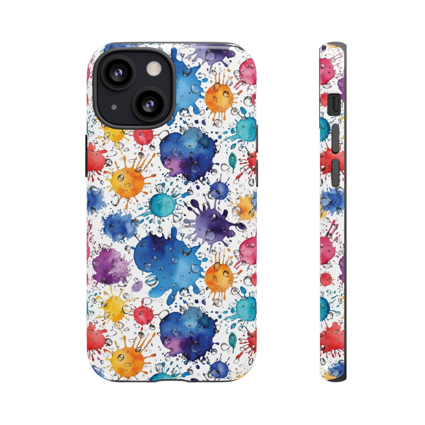 Phone Cases Abstract Colorful Splashes Tough Cases