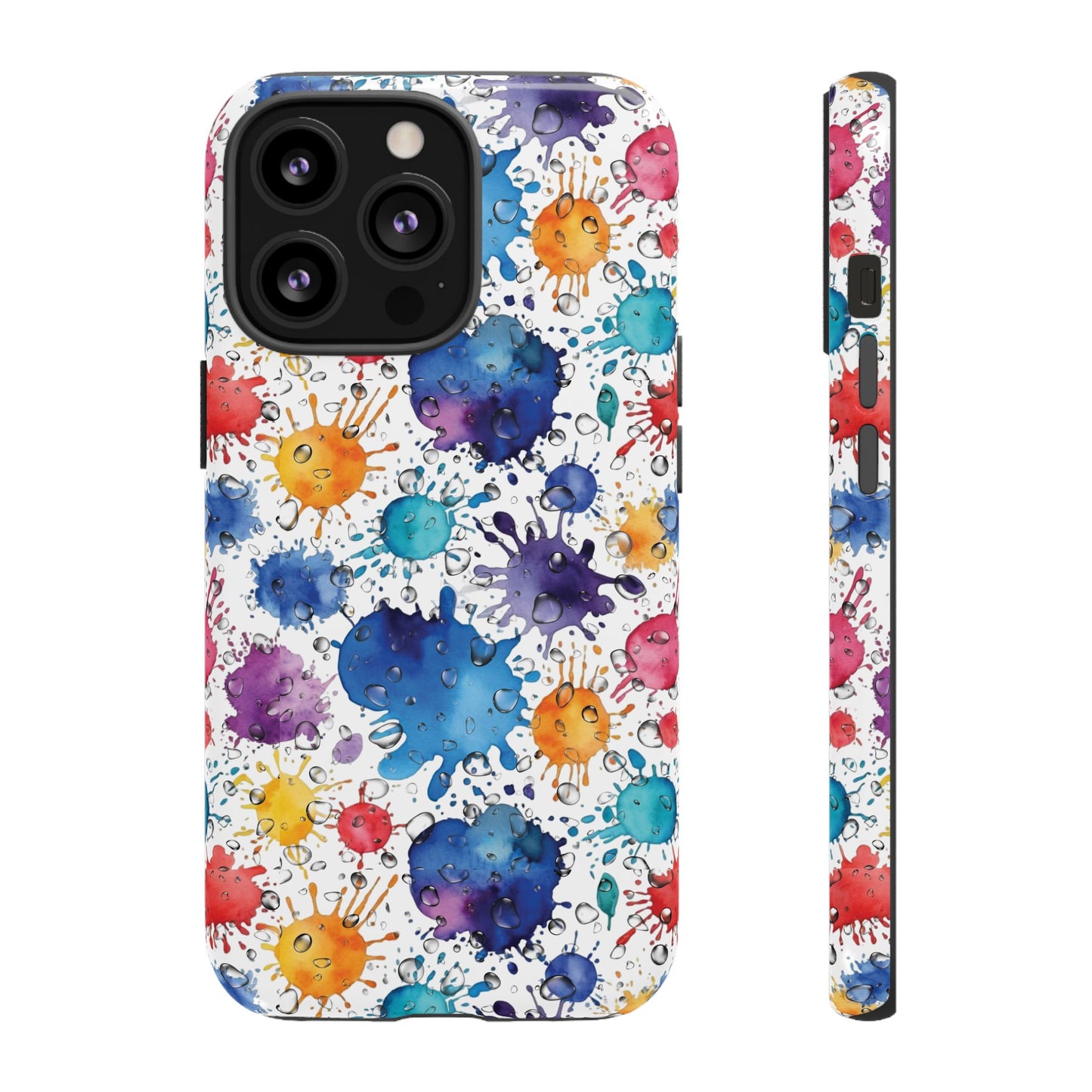 Phone Cases Abstract Colorful Splashes Tough Cases