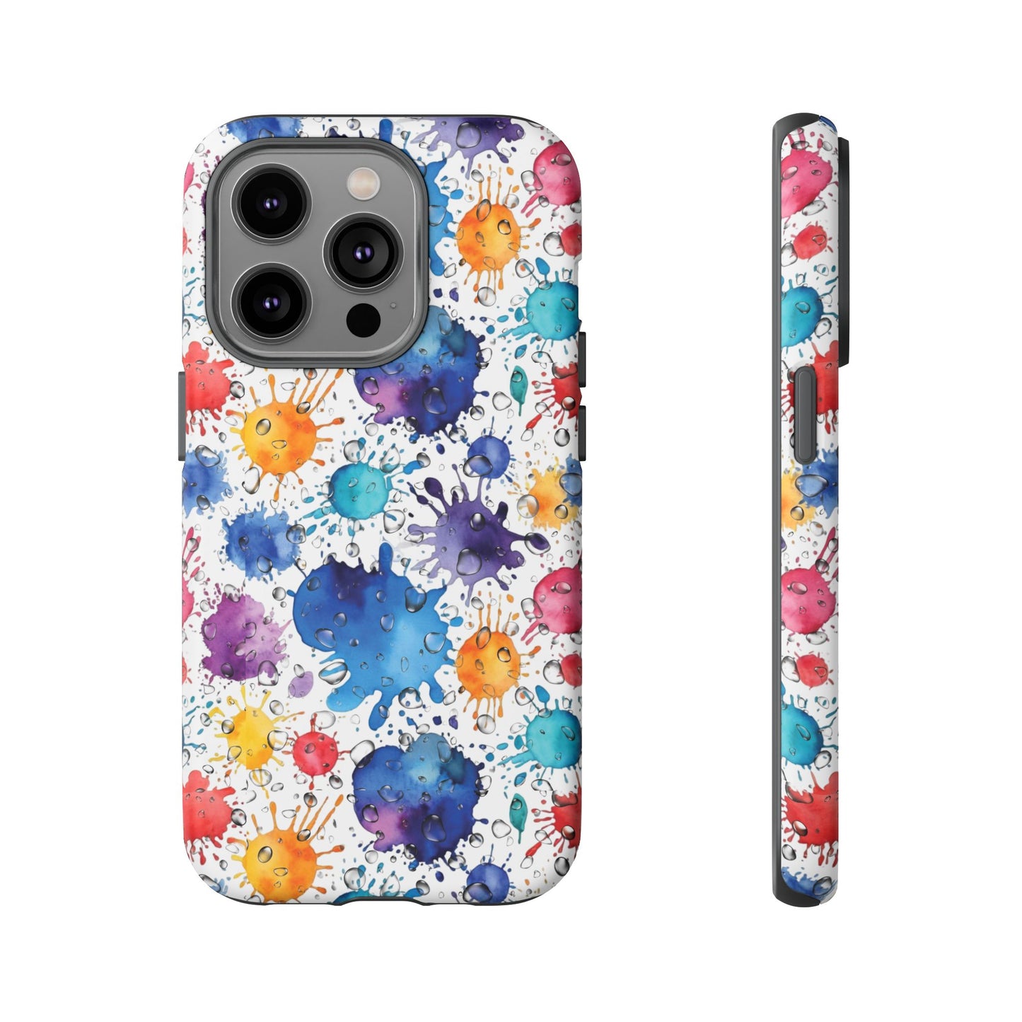 Phone Cases Abstract Colorful Splashes Tough Cases