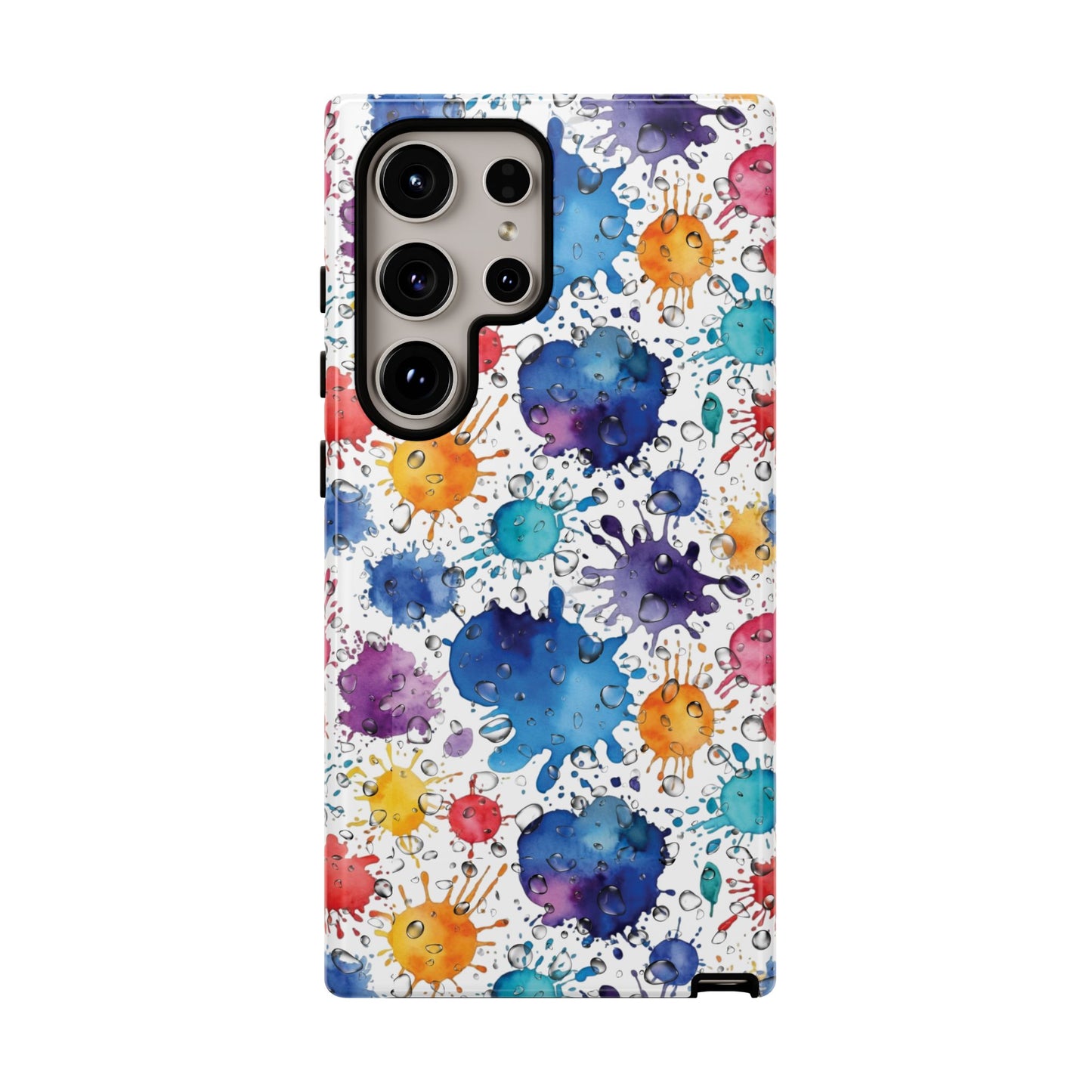 Phone Cases Abstract Colorful Splashes Tough Cases