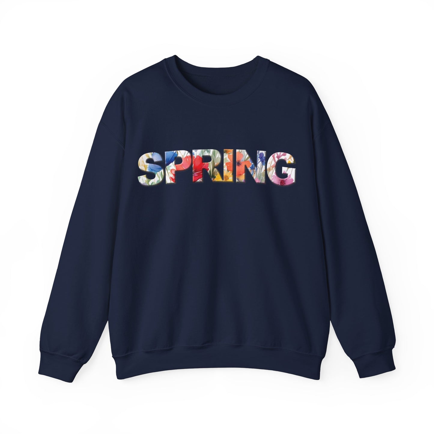 Spring Flower Design - Crewneck Sweatshirt