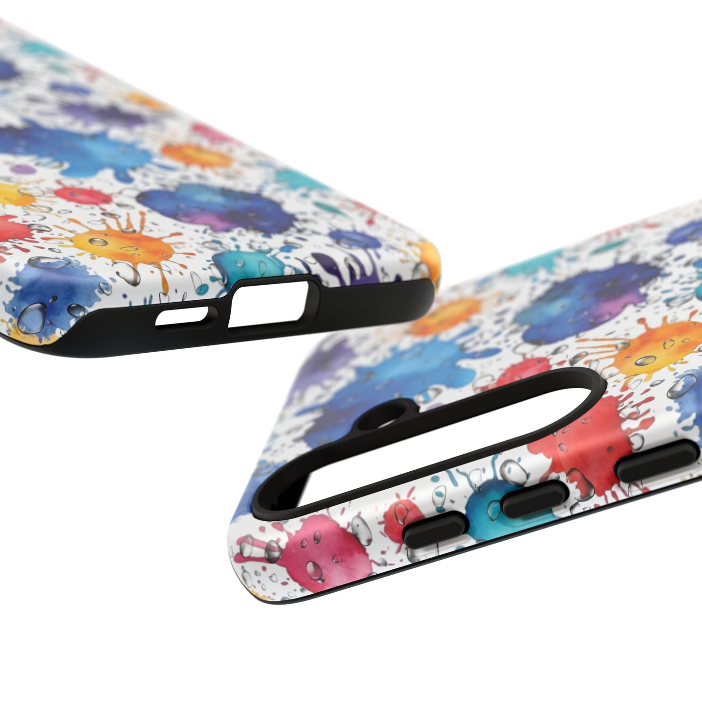 Phone Cases Abstract Colorful Splashes Tough Cases