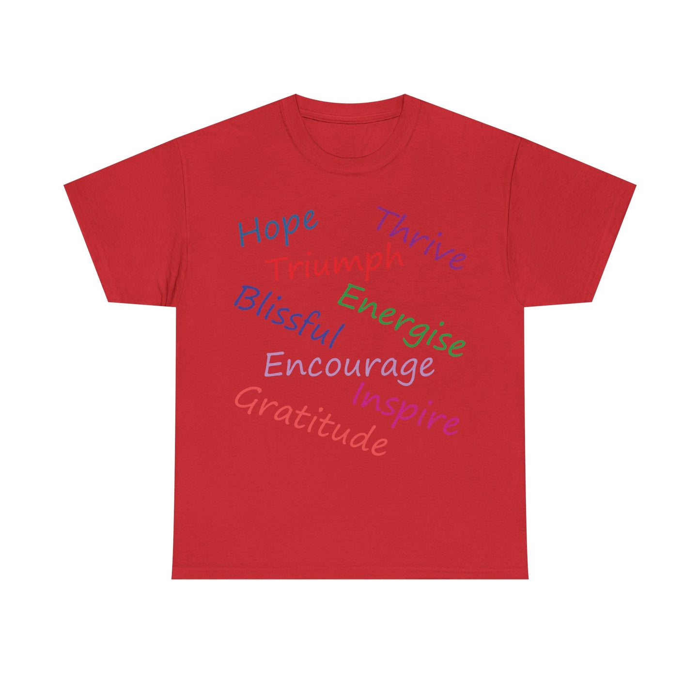 Uplifting Motivational Tee - Inspirational Quotes Shirt, Positive Vibes T-Shirt, Grateful Living Apparel, Hope & Encouragement Gift, [...]