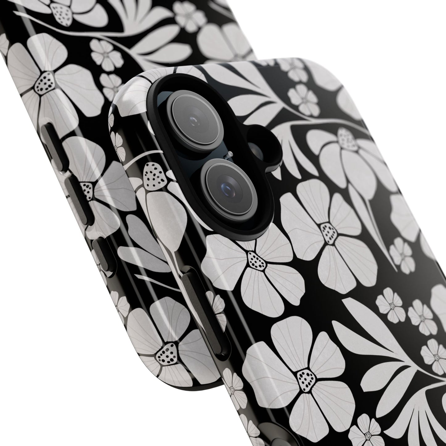 Phone Case - Boho, Retro, Vintage Flower Design Pattern