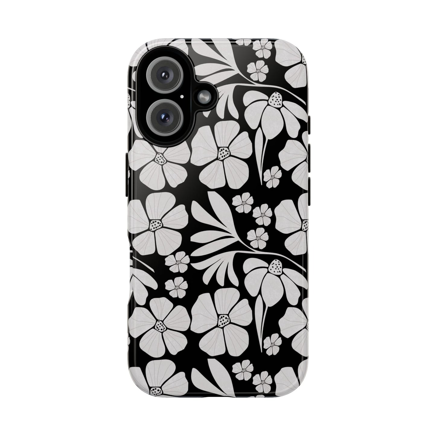 Phone Case - Boho, Retro, Vintage Flower Design Pattern