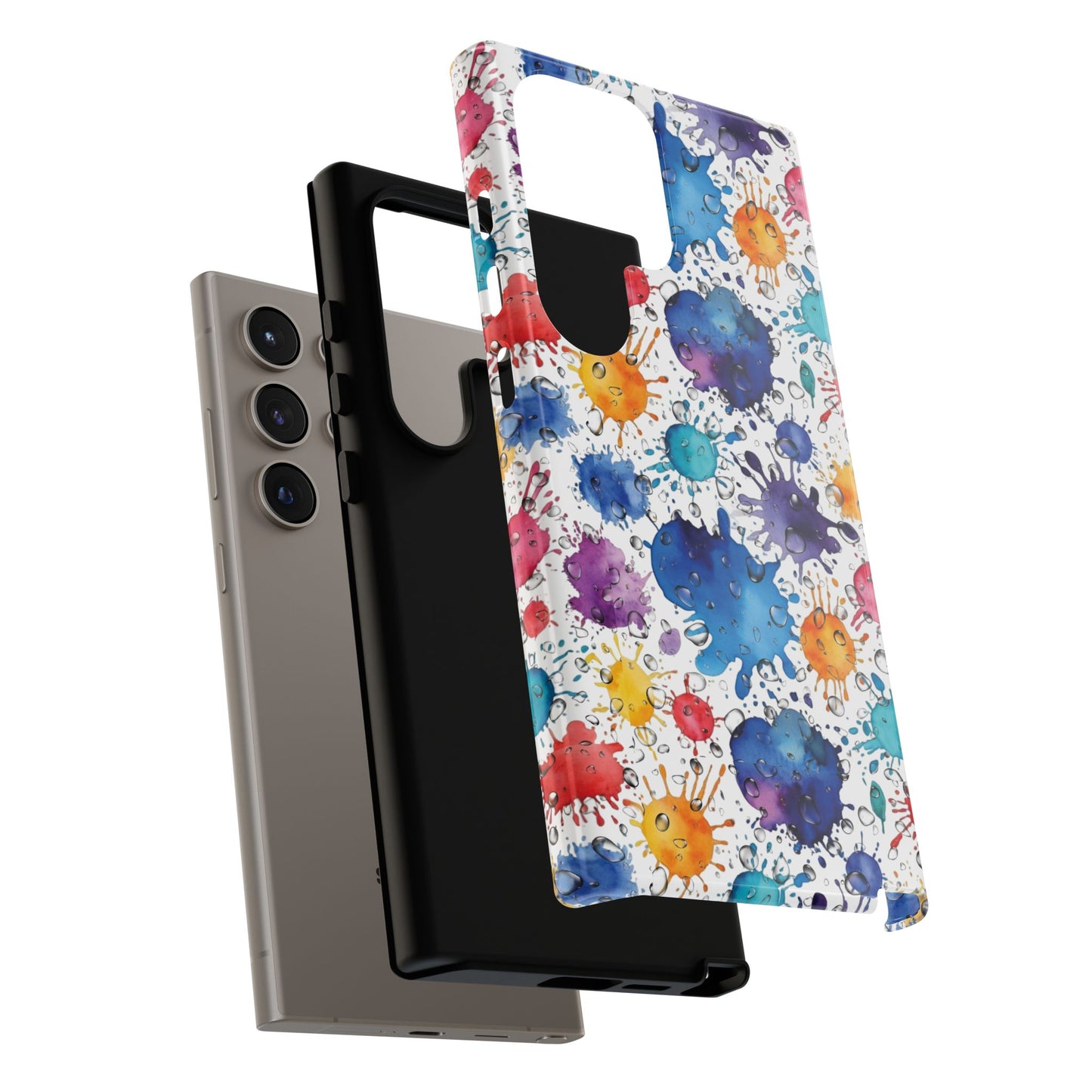 Phone Cases Abstract Colorful Splashes Tough Cases