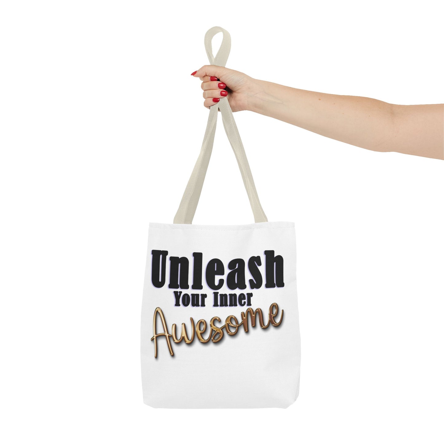 Unleash Your Inner Awesome Tote Bag - Motivational & Stylish for Everyday Use