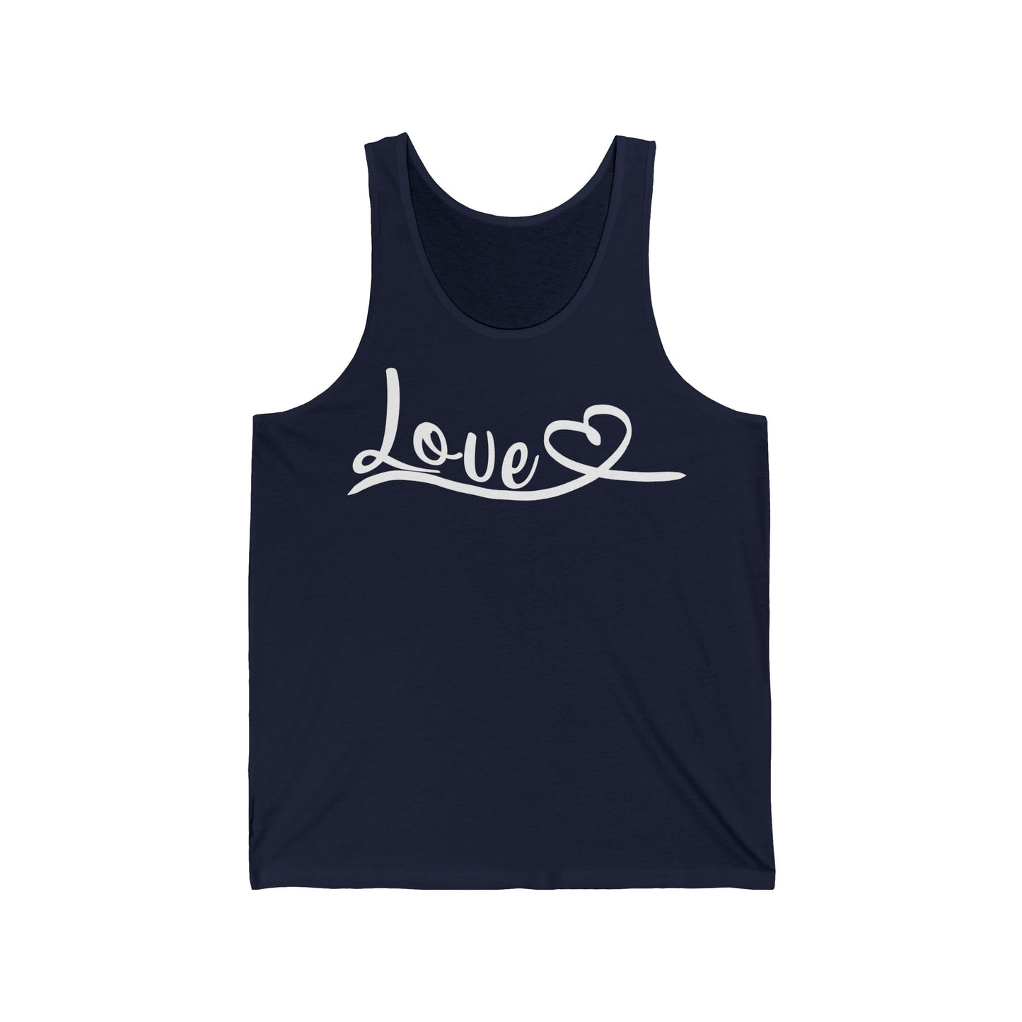 Tank Top "Love in Every Thread" Statement Piece
