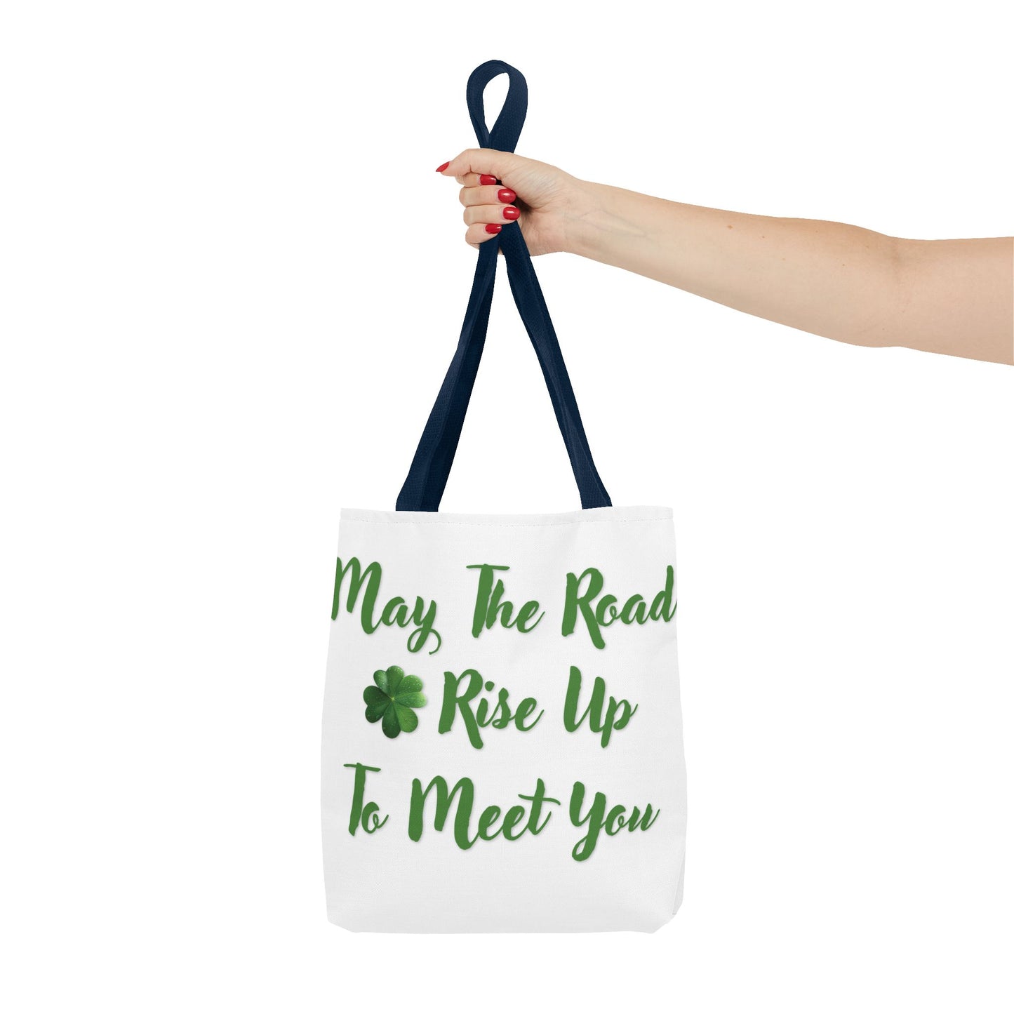 St. Patrick's Day Tote Bag - May the Road Rise Up to Meet You 2