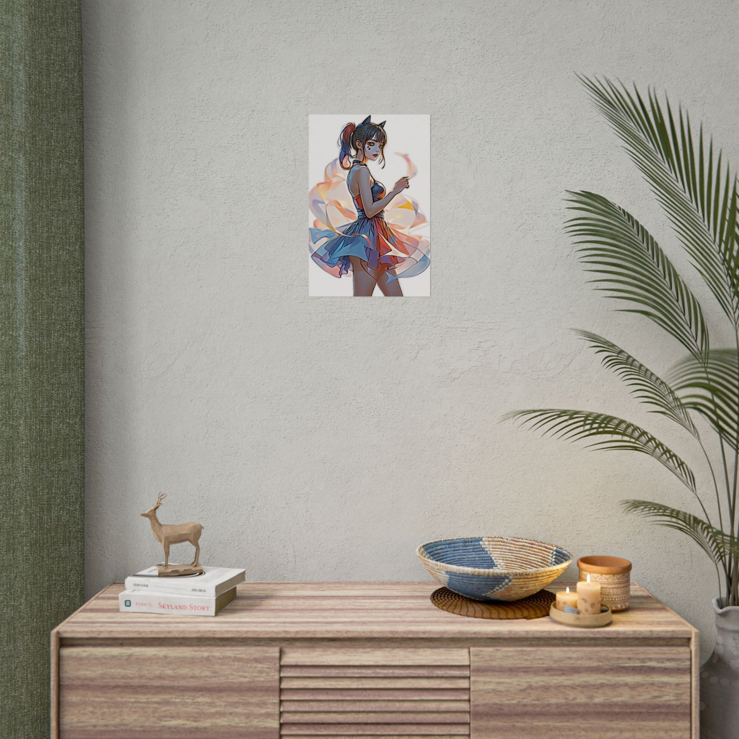 ✨Moonlit Grace: Anime Catgirl Aura for Casual Wear, Posters, Mugs and much more - Vibrant Art Print, Aesthetic Wall Decor, Stylish Home Decor, Unique Gift, Anime Inspired Art, Perfect for Any Room