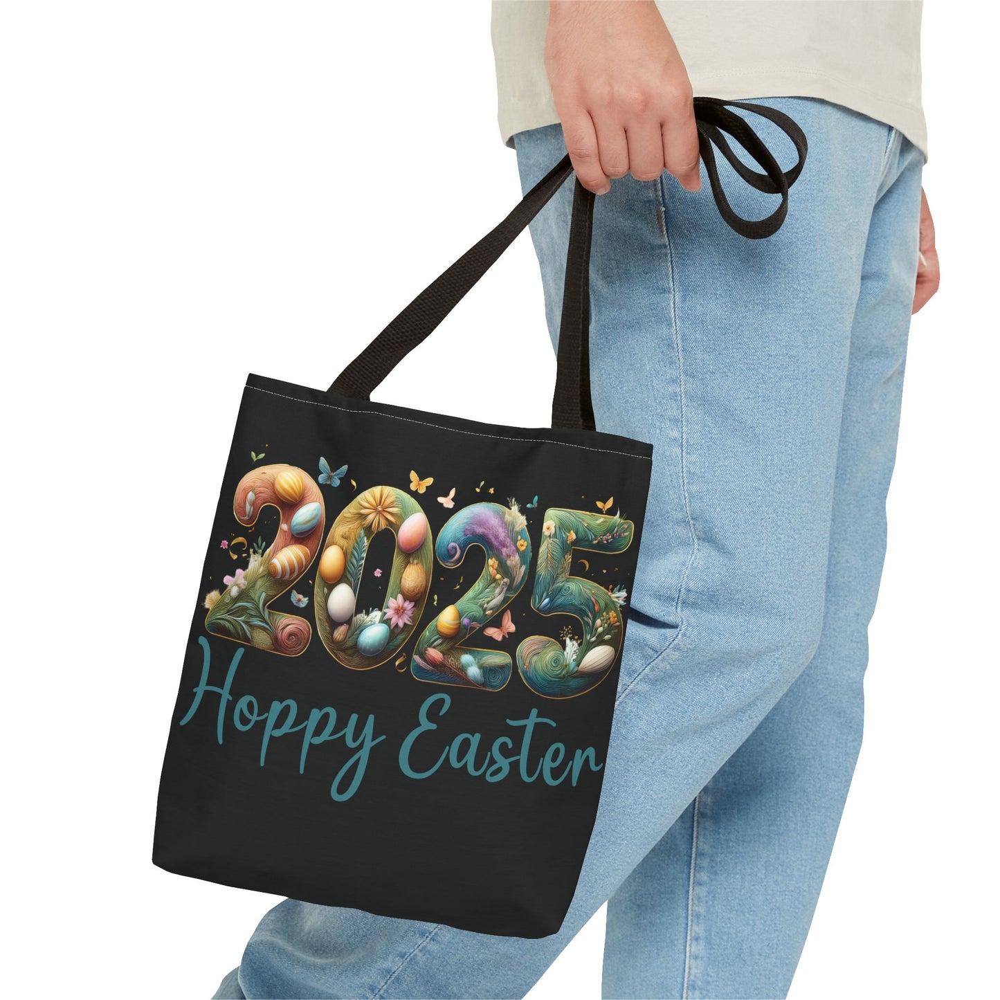 Easter Tote Bag - Hoppy Easter 2025