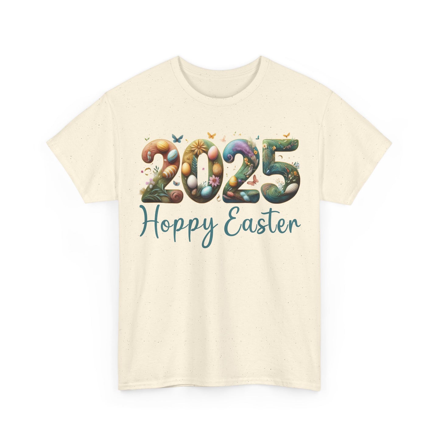 Easter 2025 Unisex Tee - Hoppy Easter Design