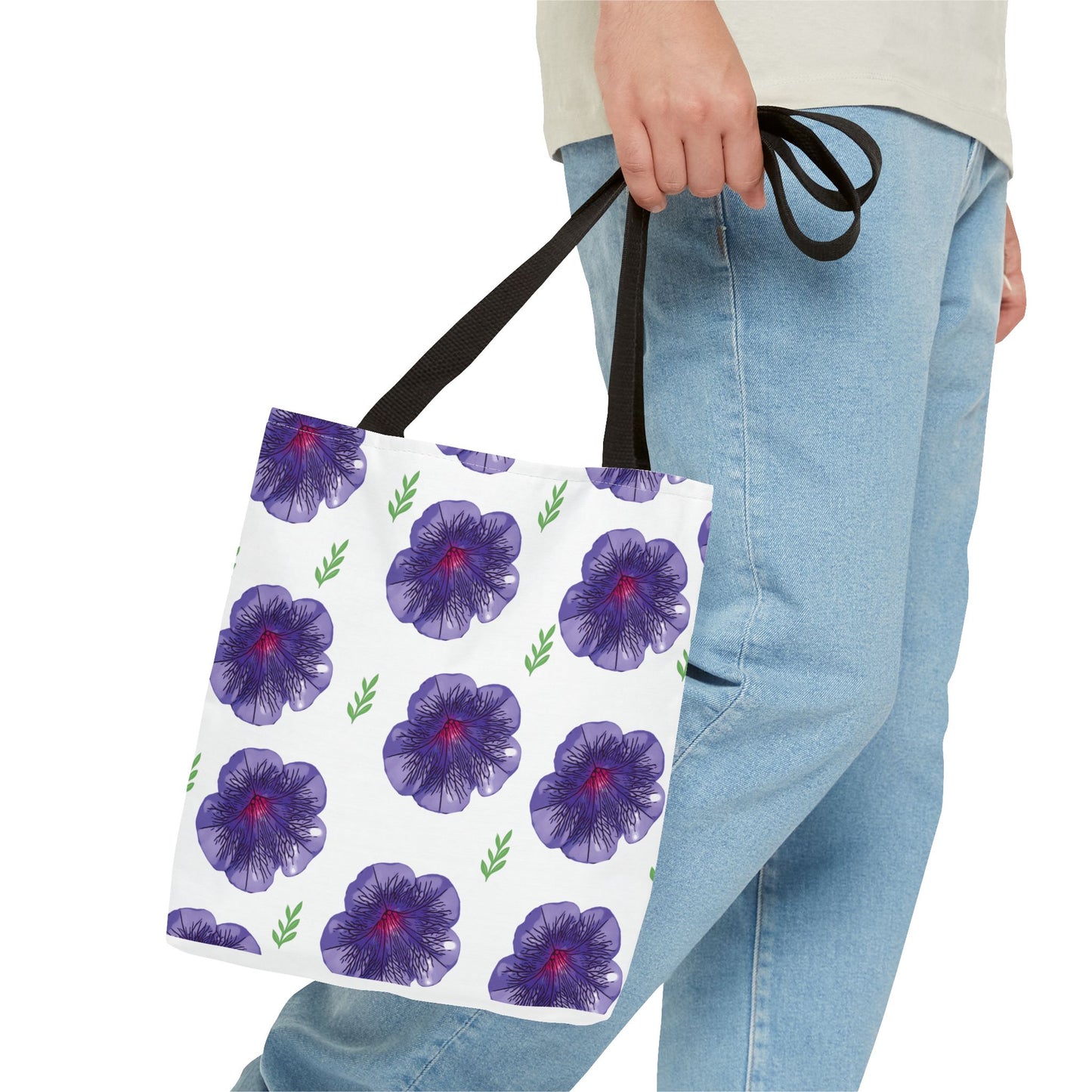 "Petunia" Tote Bag - Stylish Floral Design for Everyday Use