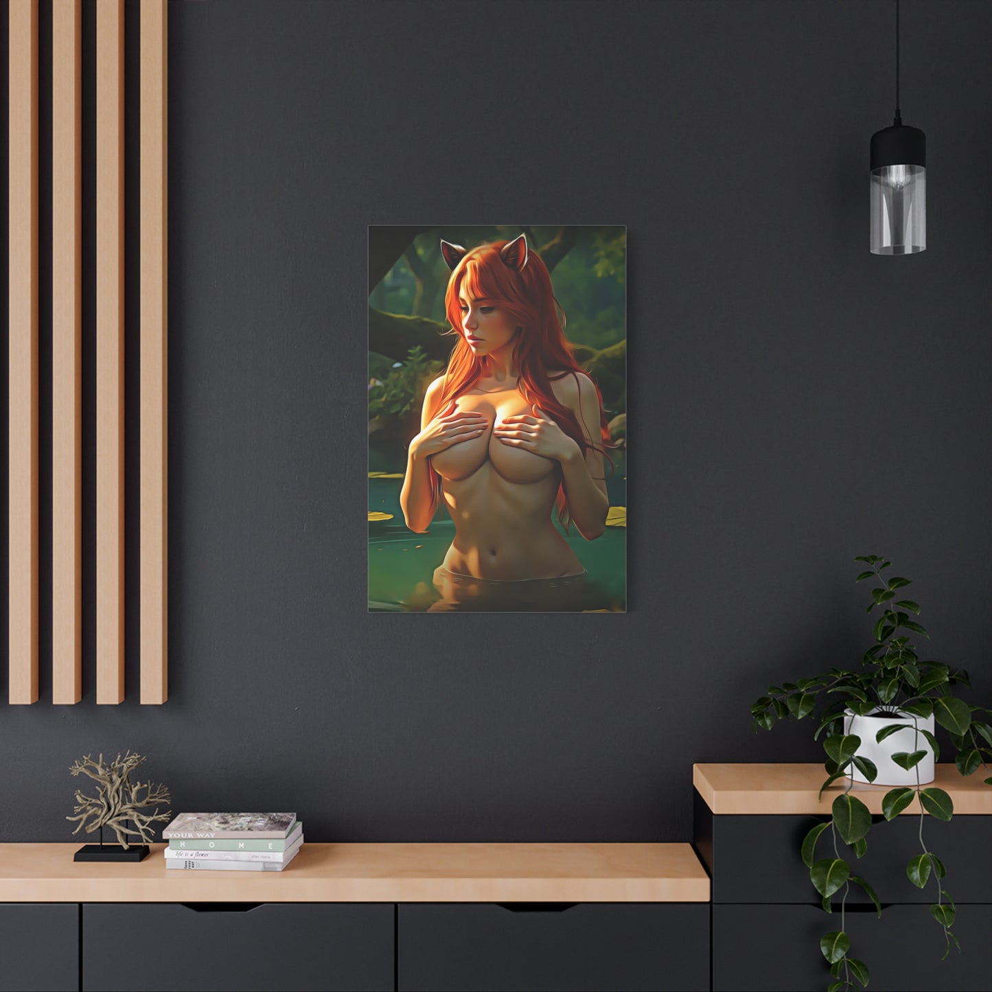 Mystic Forest Guardian – Enchanted Nature Art - Matte Canvas, Stretched, 1.25"