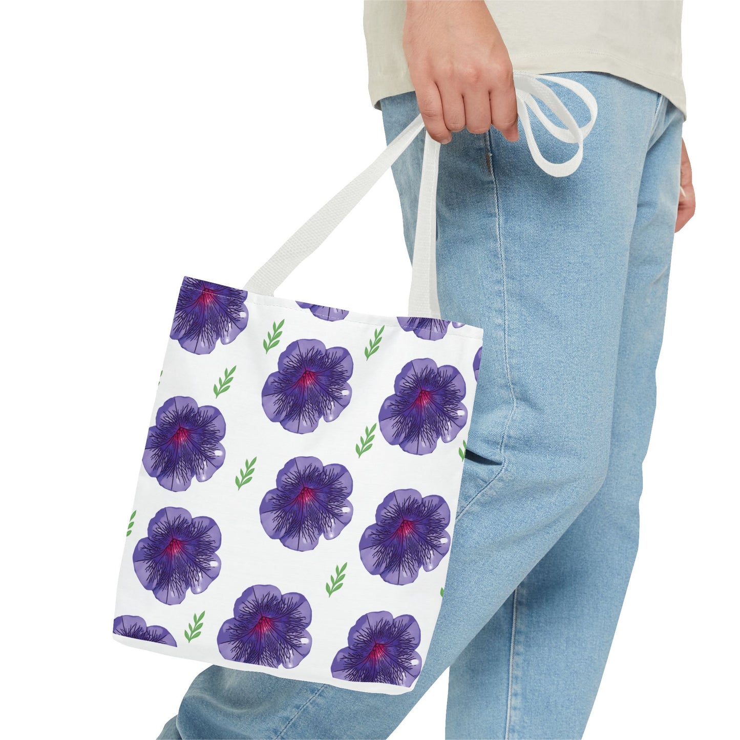 "Petunia" Tote Bag - Stylish Floral Design for Everyday Use