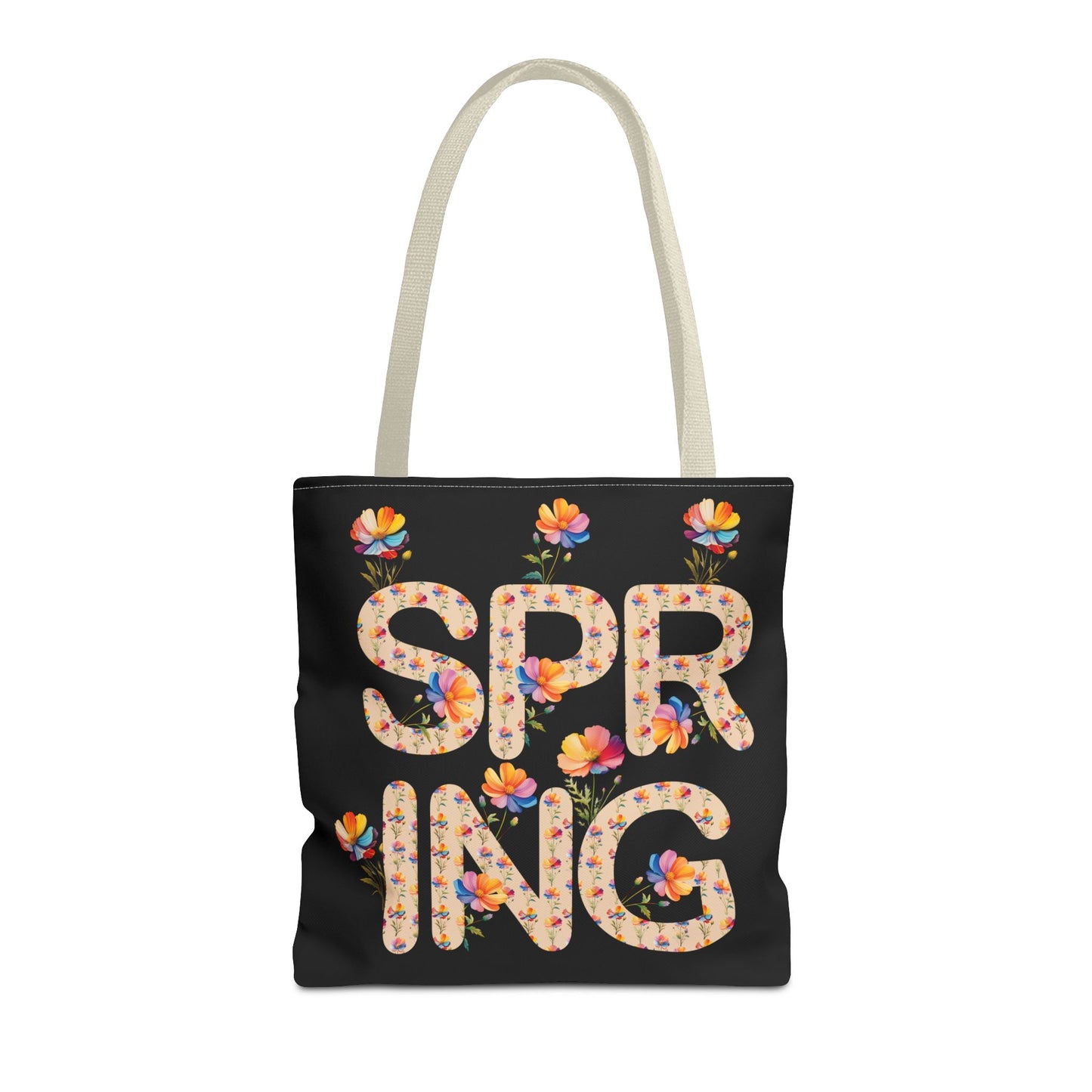 Spring Floral Tote Bag - Perfect for Everyday Use & Seasonal Outings