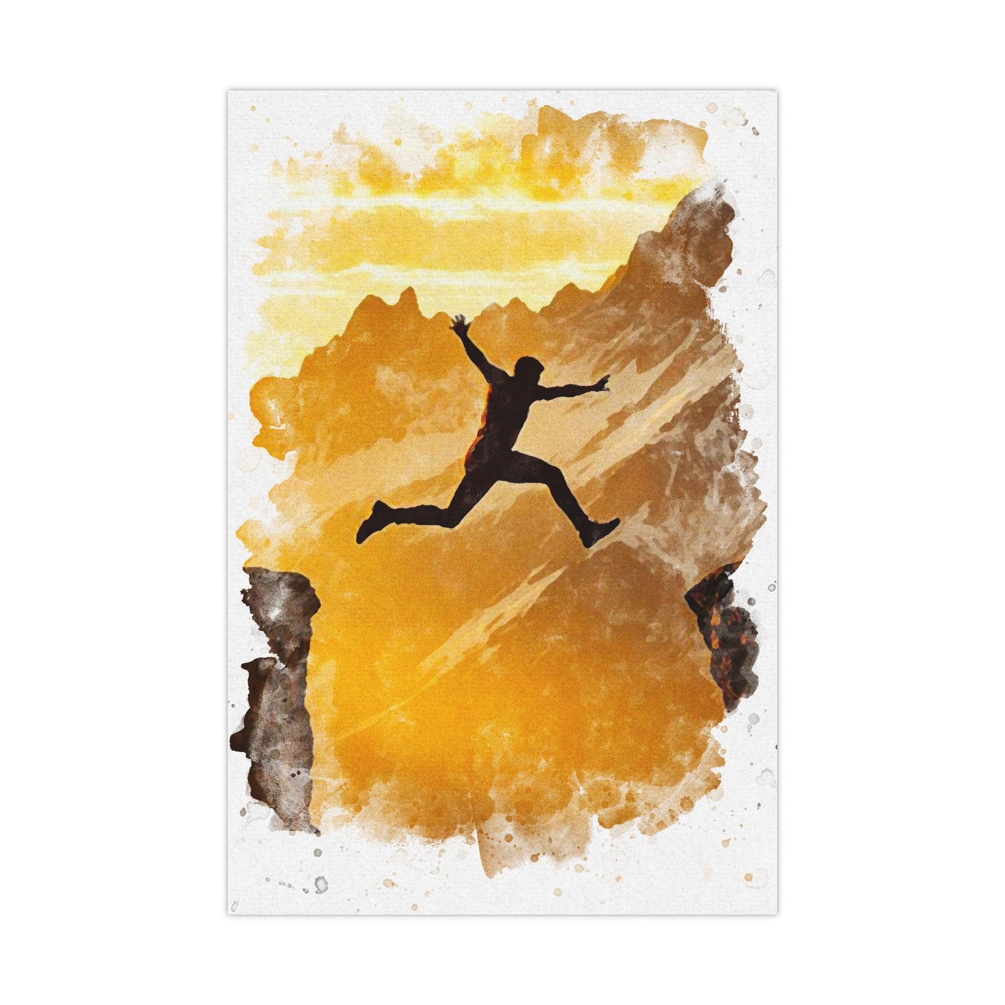 Leap of Light – Courage in Motion, Painted in Gold 🌄🦅 - Adventure Vibe Matte Poster - Inspiring Wall Art for Home Decor, Motivational Decor, Nature Lover Gift, Adventure Wall Art, Travel [...]