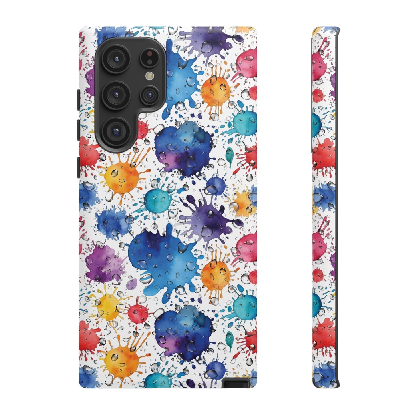 Phone Cases Abstract Colorful Splashes Tough Cases