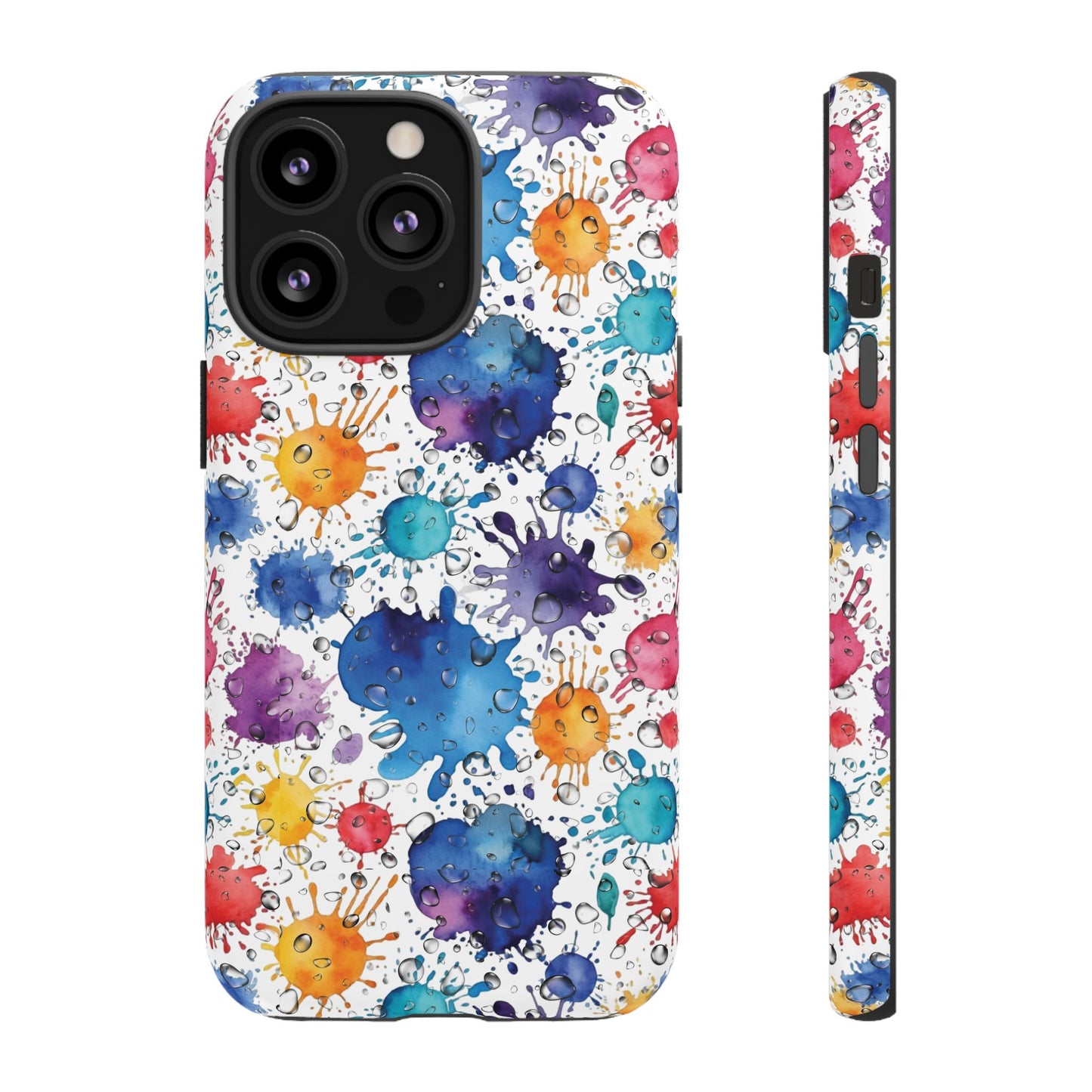 Phone Cases Abstract Colorful Splashes Tough Cases