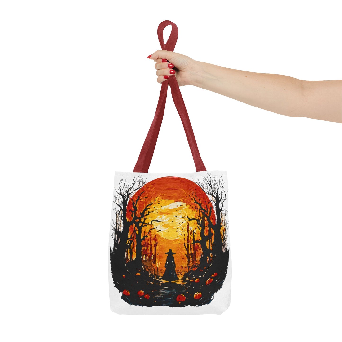 🎃 Moonlit Mischief: Autumn’s Enchanted GlowTote Bag (AOP)