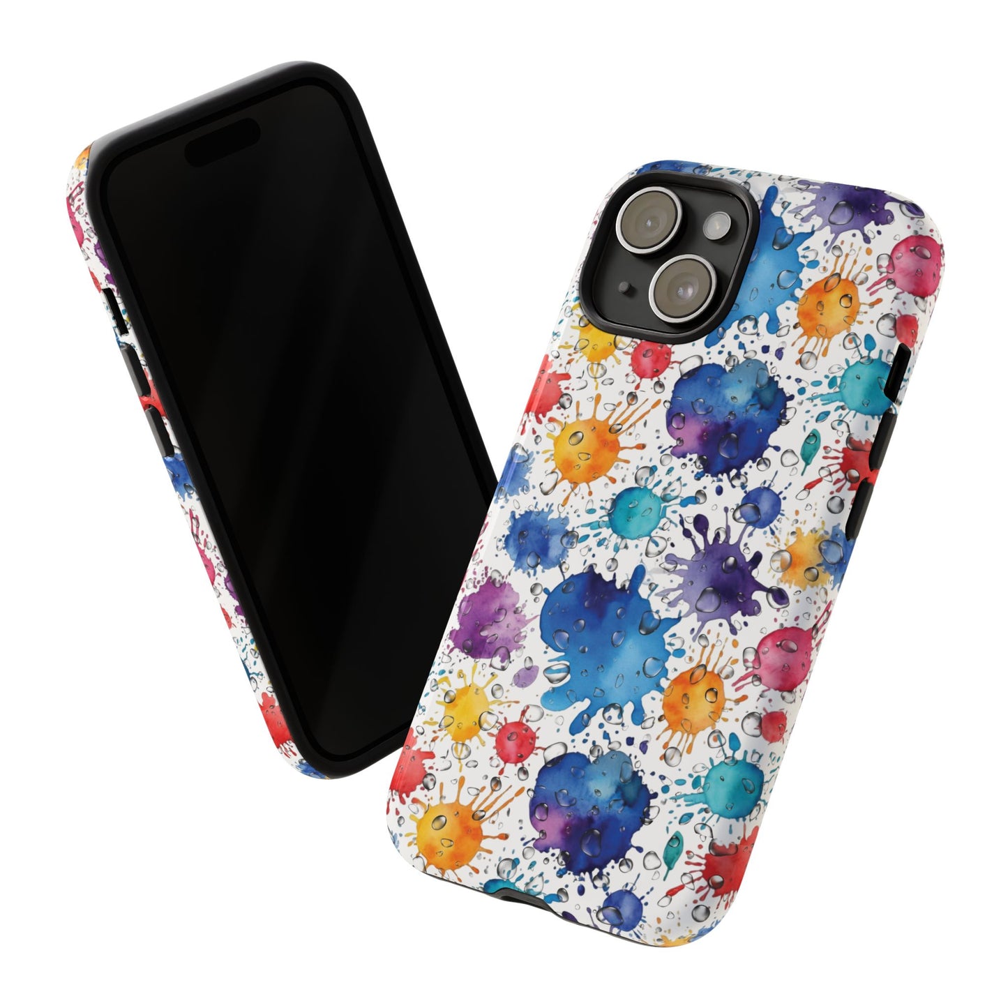 Phone Cases Abstract Colorful Splashes Tough Cases