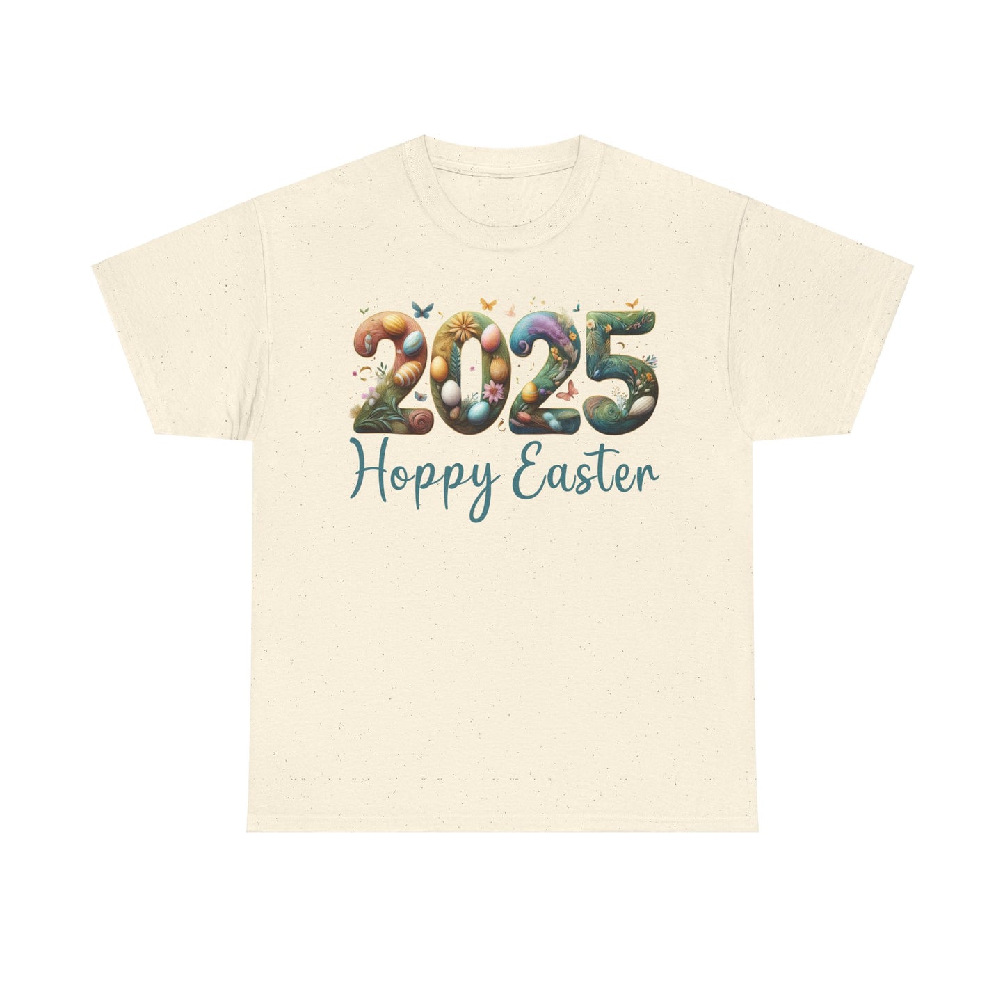 Easter 2025 Unisex Tee - Hoppy Easter Design