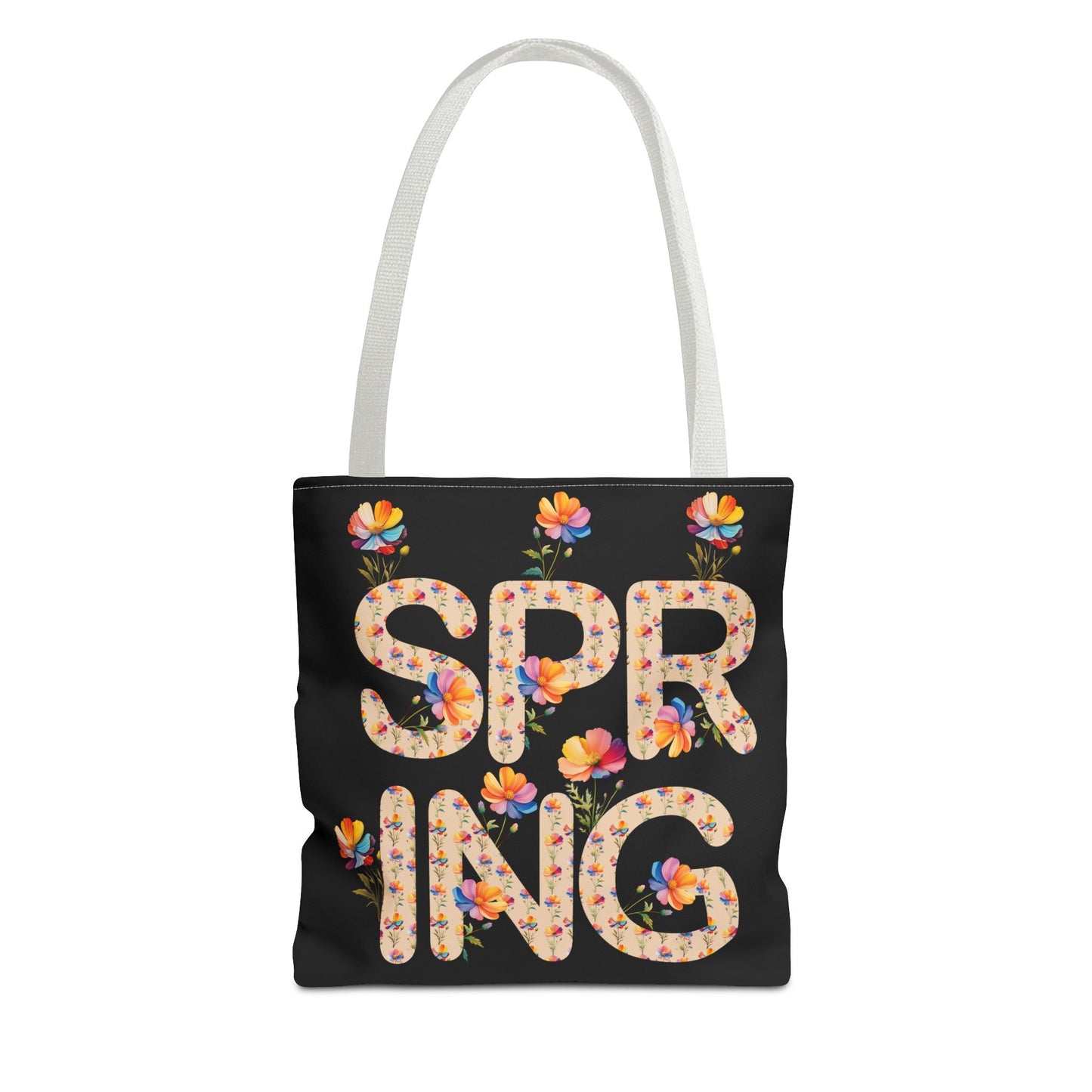 Spring Floral Tote Bag - Perfect for Everyday Use & Seasonal Outings