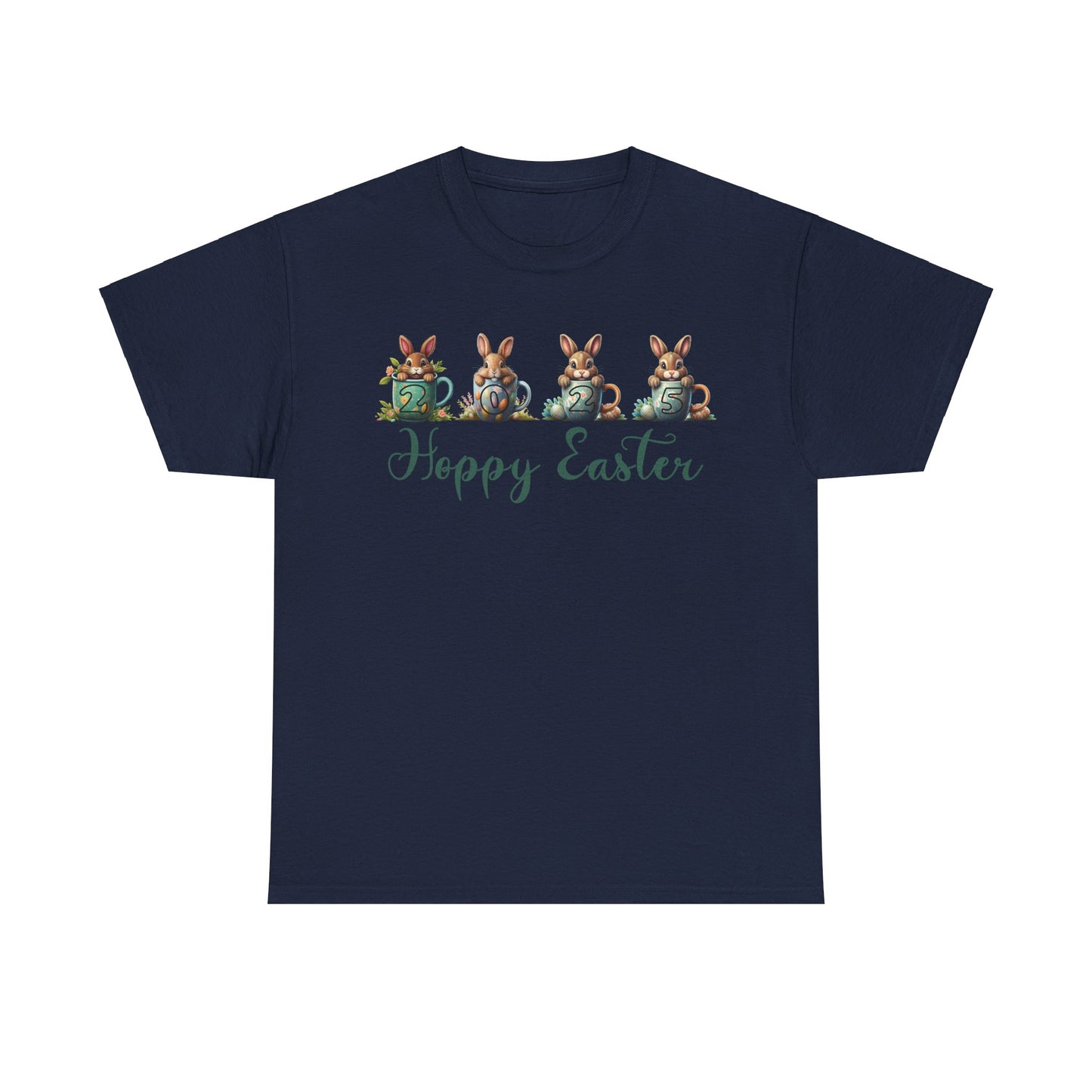 Easter 2025 Unisex Tee - Hoppy Easter Design