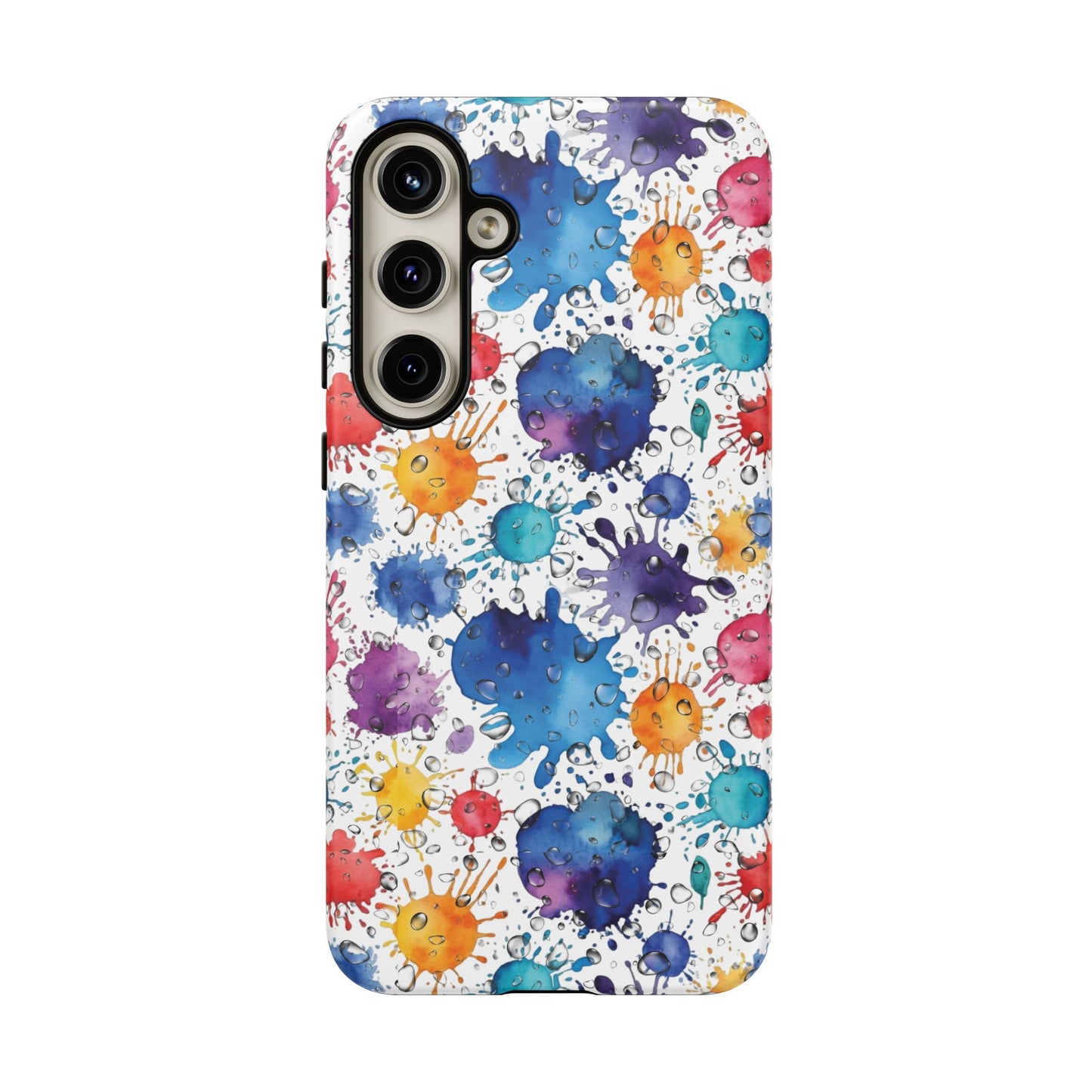 Phone Cases Abstract Colorful Splashes Tough Cases