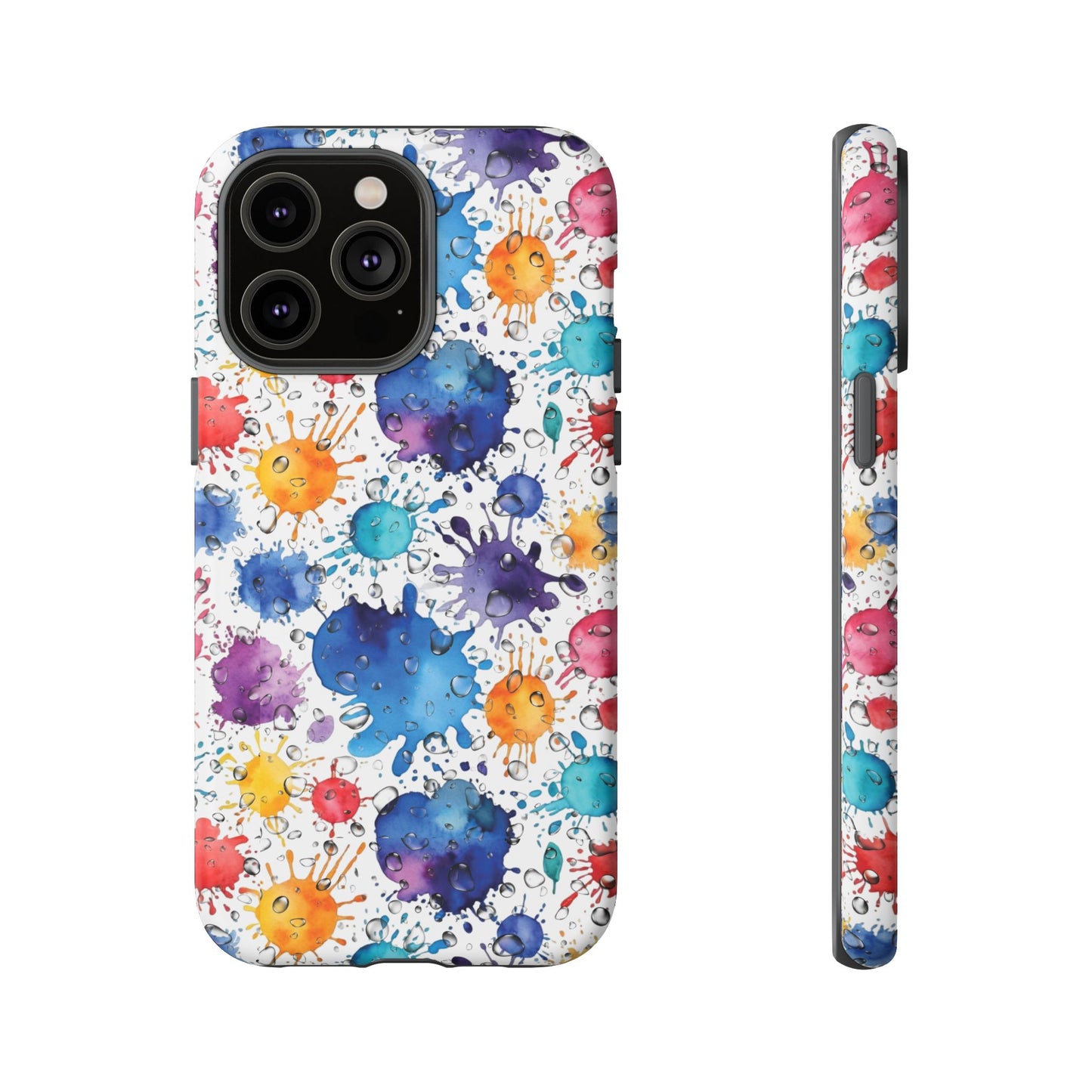 Phone Cases Abstract Colorful Splashes Tough Cases