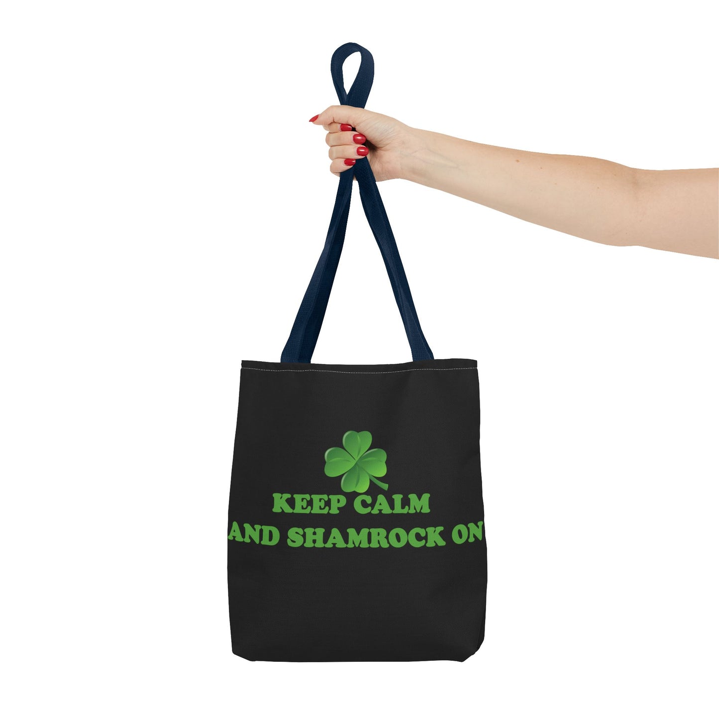 St. Patrick's Day Tote Bag - Keep Calm and Shamrock On