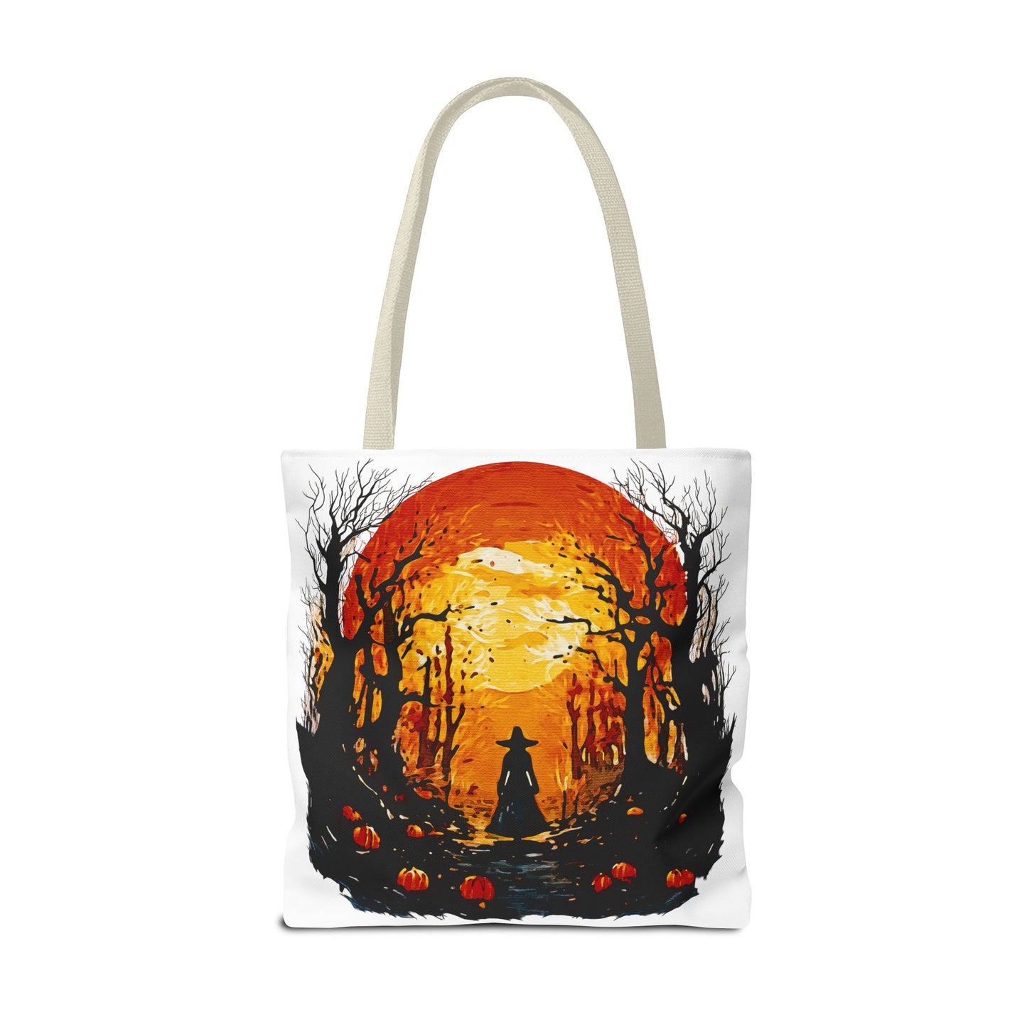 🎃 Moonlit Mischief: Autumn’s Enchanted GlowTote Bag (AOP)