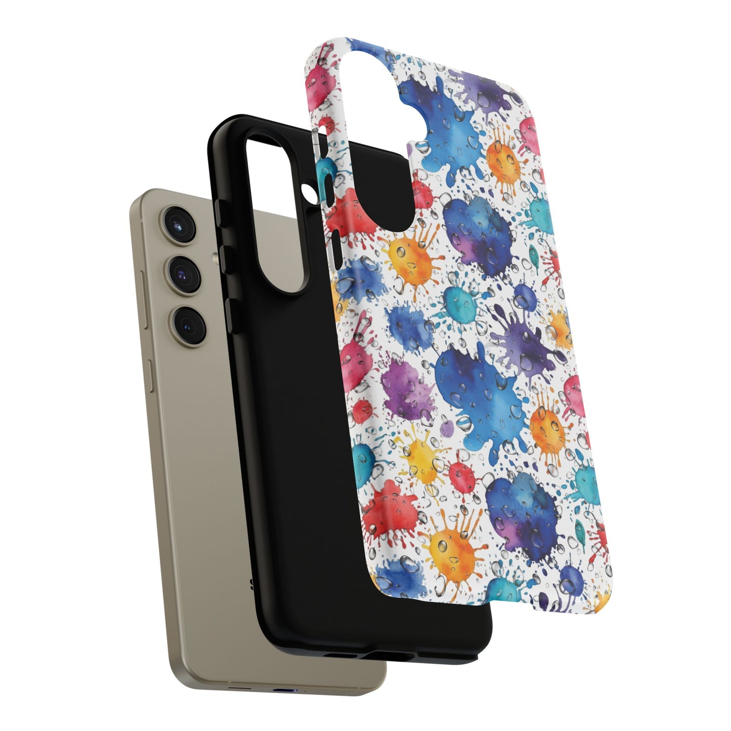 Phone Cases Abstract Colorful Splashes Tough Cases