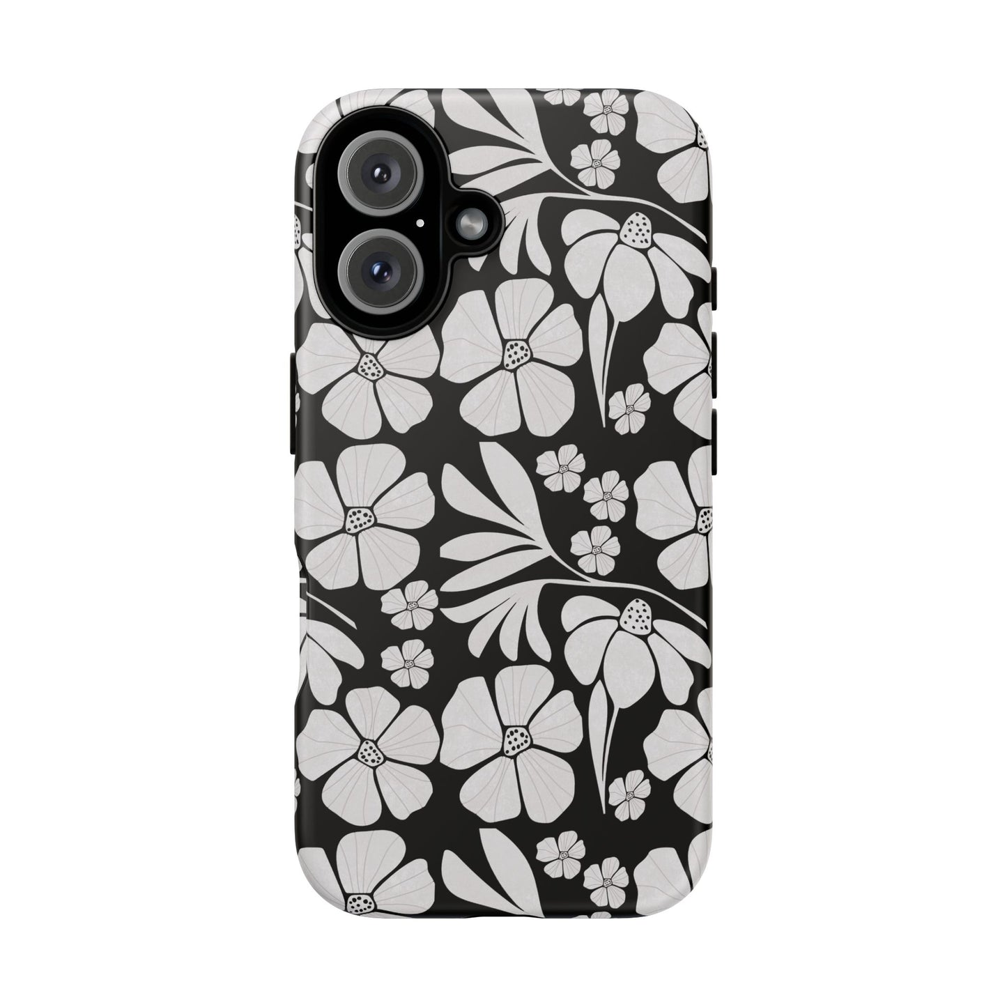 Phone Case - Boho, Retro, Vintage Flower Design Pattern