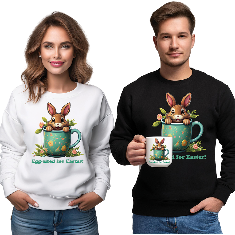 Egg-cited for Easter! Crewneck Sweatshirt