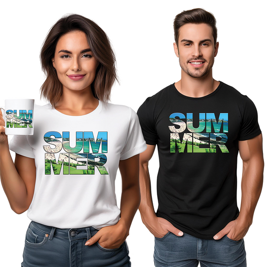 Summer Vibes Unisex T-Shirt (Bondi Beach Sydney Australia)